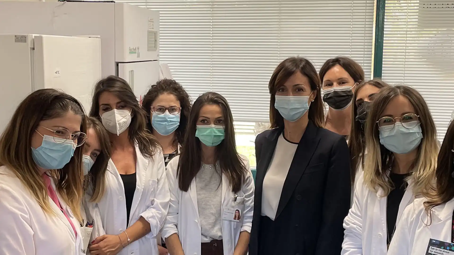 La Ministra Carfagna visita l’I.R.C.C.S. Neuromed. Questa mattina l’apertura dell’anno accademico all’Unimol.