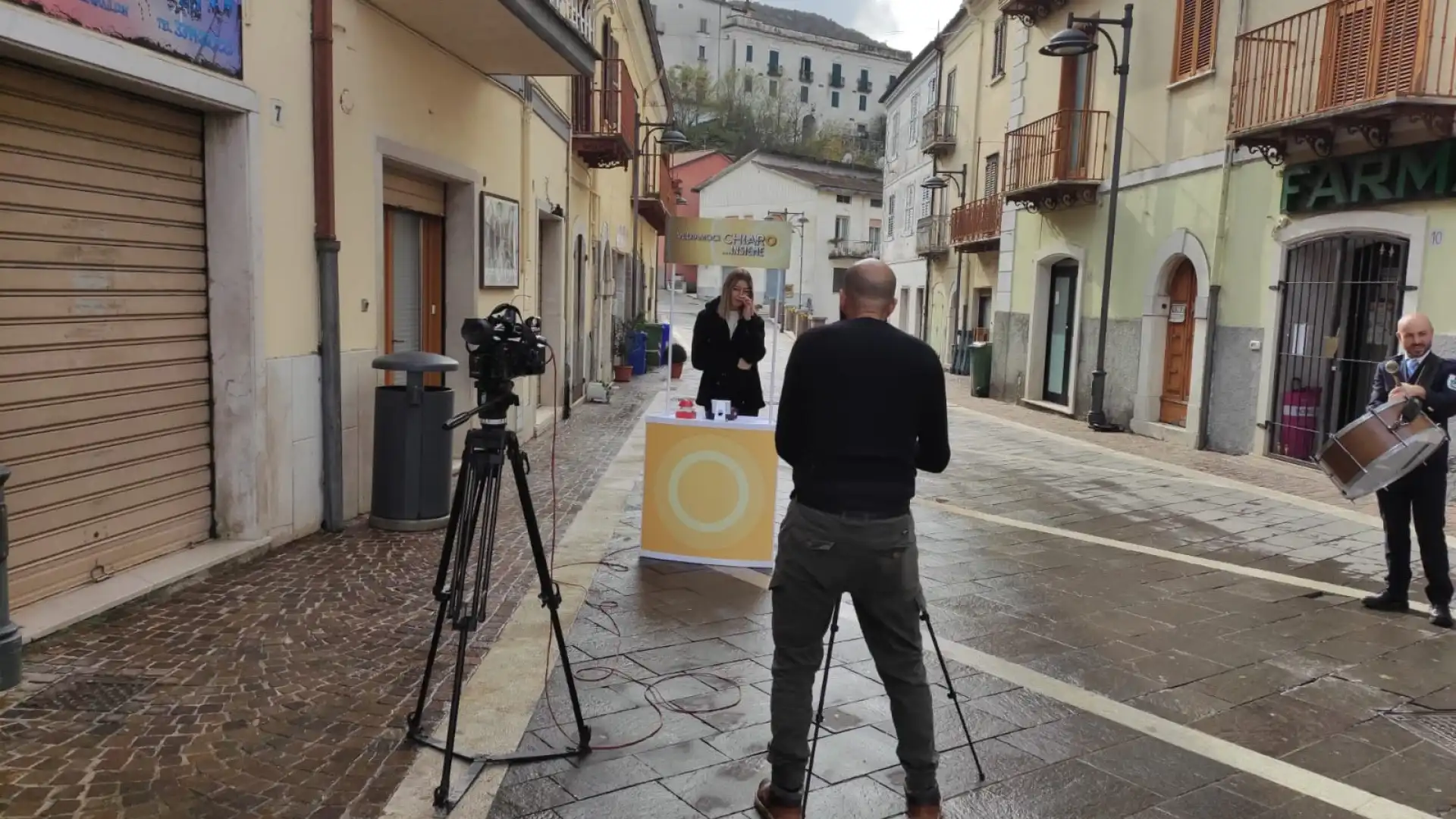 Tv  2000 a Colli a Volturno. Il centro volturnense protagonista del programma Vediamoci Chiaro in onda nelle prossime settimane.