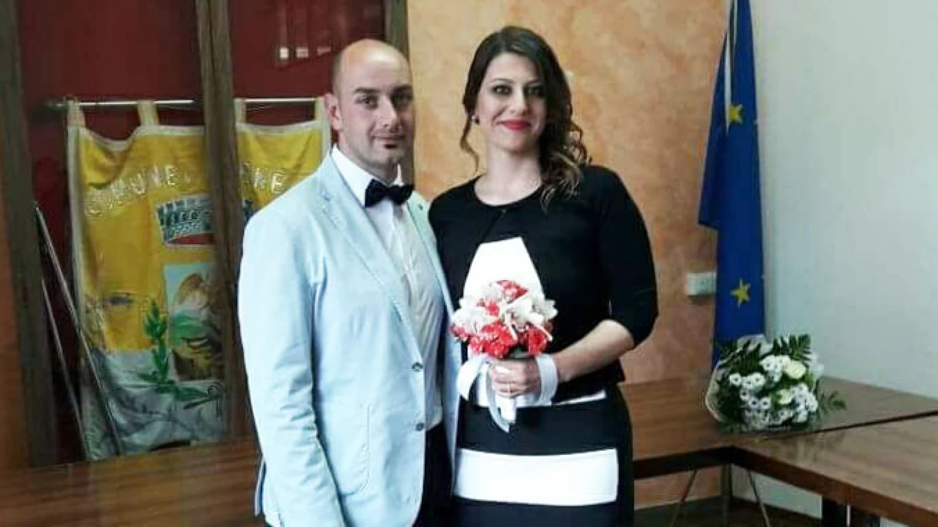 L'Angolo degli Auguri: festeggiamo quest’oggi gli sposi Diego Di Iorio e Raffaella Lancellotta.