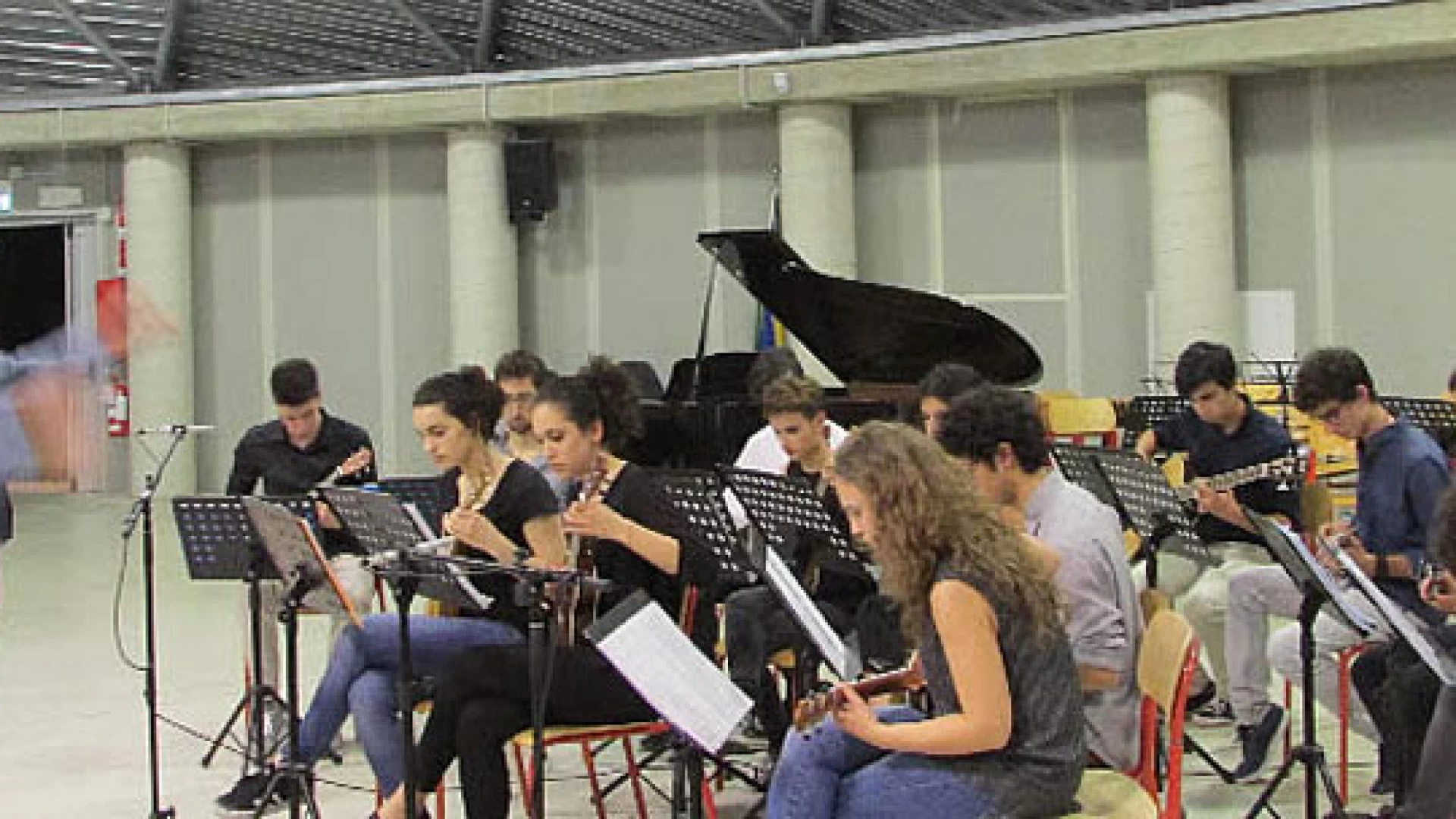 Concerto di fine anno dell’orchestra scolastica dell’Istituto Comprensivo di Colli a Volturno.
