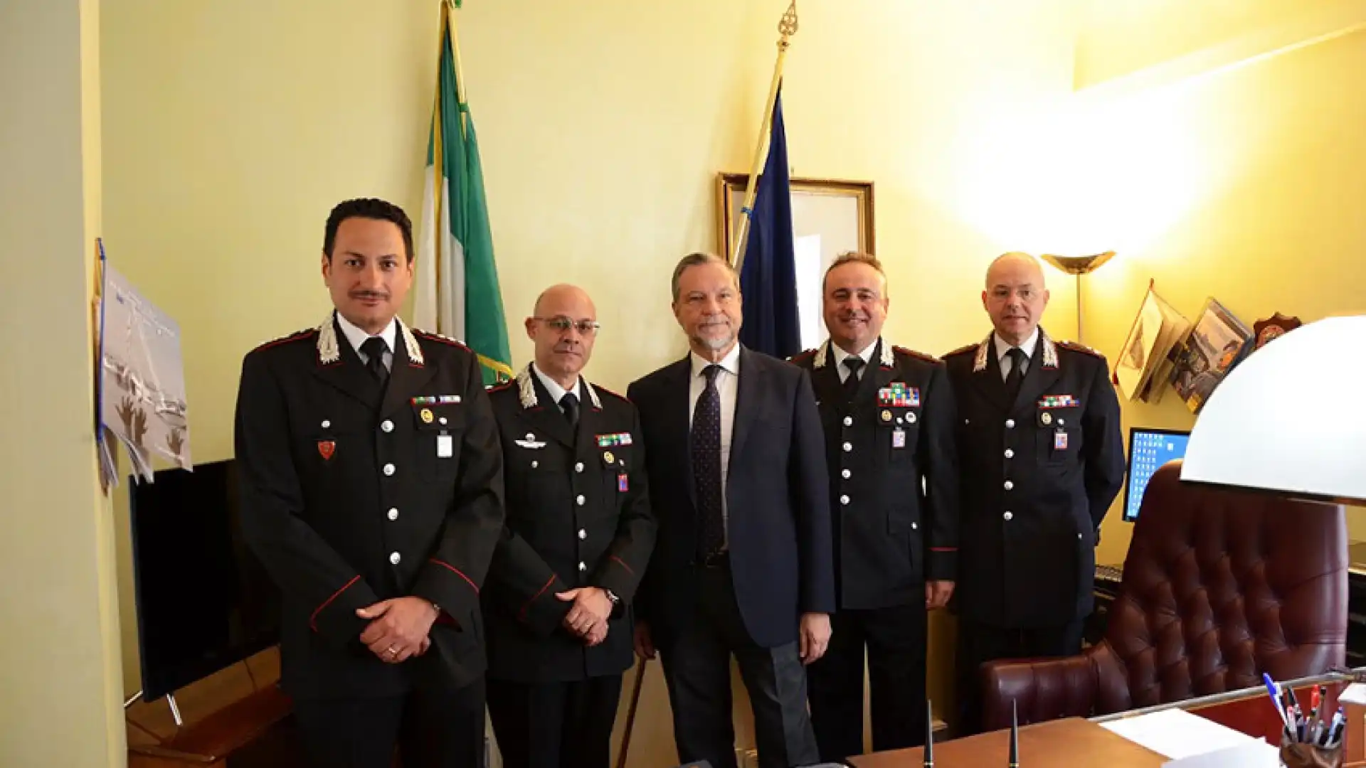 Isernia: il Prefetto Guida loda l’operato dei Carabinieri ed esalta l’arma sui risultati ottenuti al contrasto del lavoro nero.