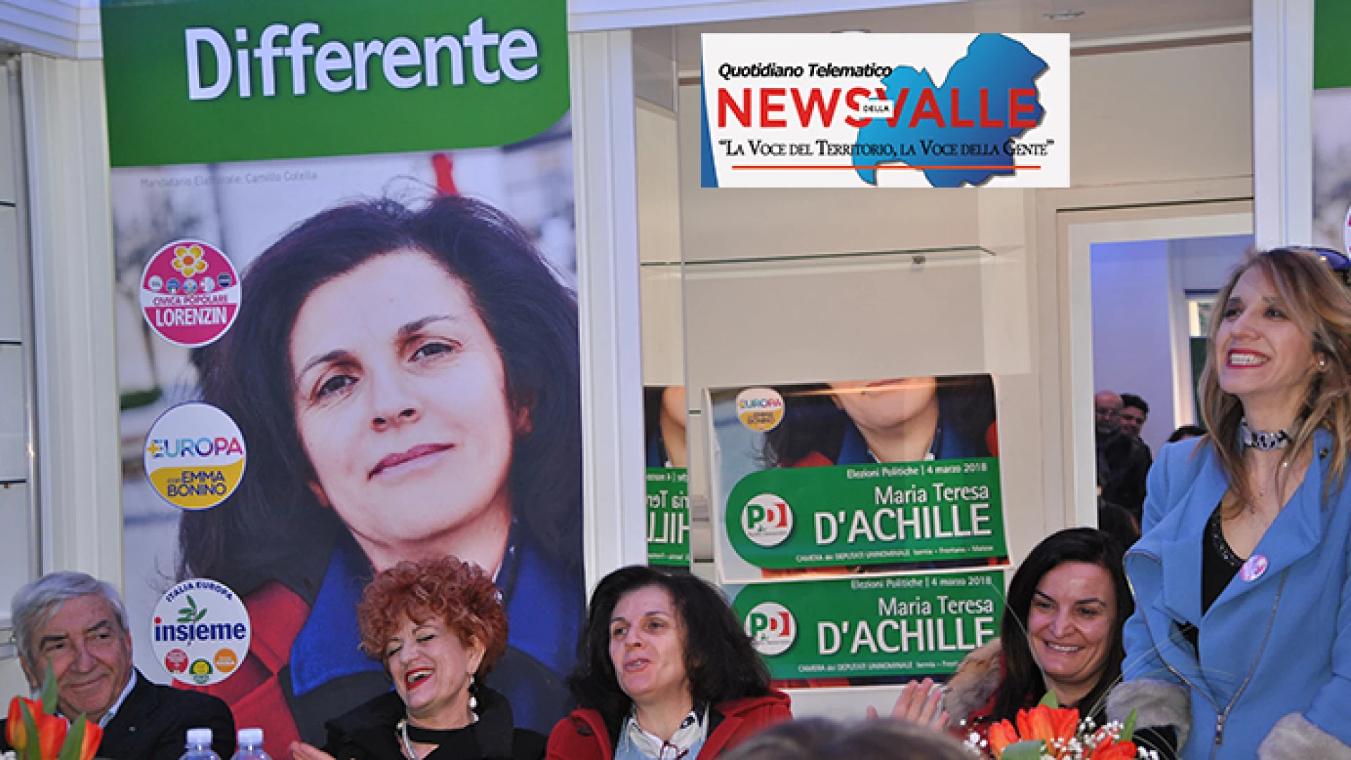 Elezioni politiche: la coalizione di centrosinistra inaugura la sede elettorale di Agnone.