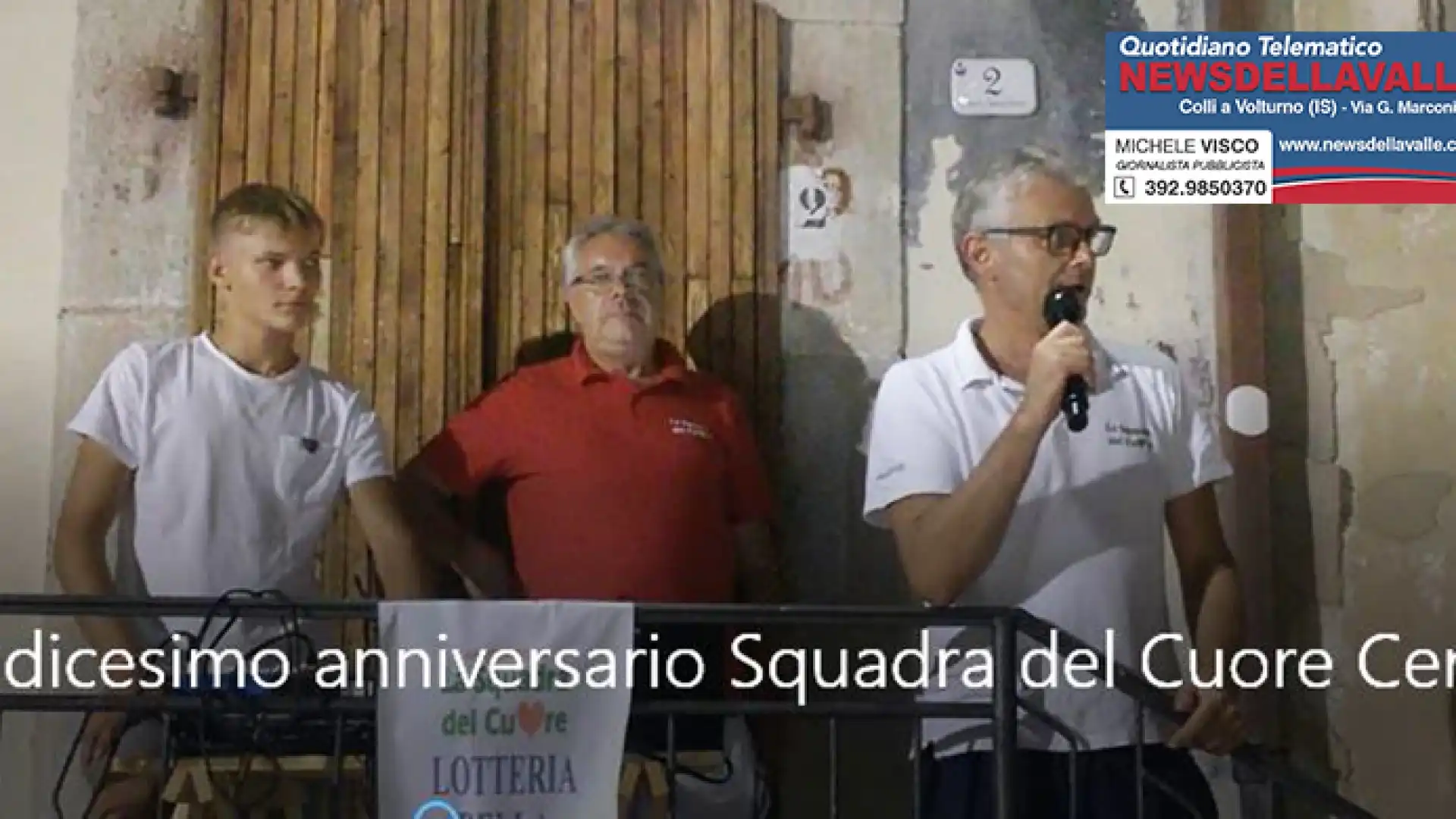 Cerro al Volturno: “Con il Sorriso La Speranza”, la Squadra del Cuore allarga gli orizzonti e si ritrova per il 12°esimo anno consecutivo. Guarda il nostro servizio video.