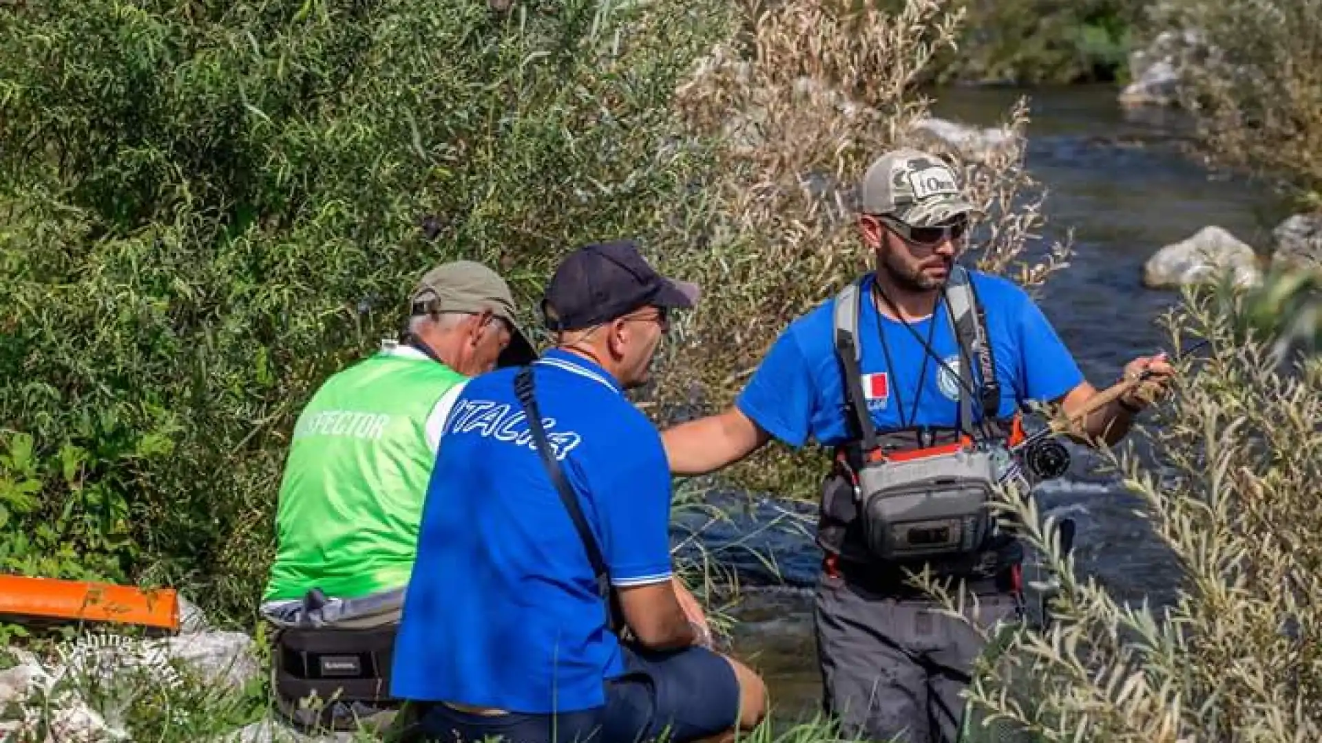 Pesca sportiva: Mondiali di pesca a mosca in Trentino, medaglia di bronzo per l’atleta della Sps Ravindolese Andrea Pirone.