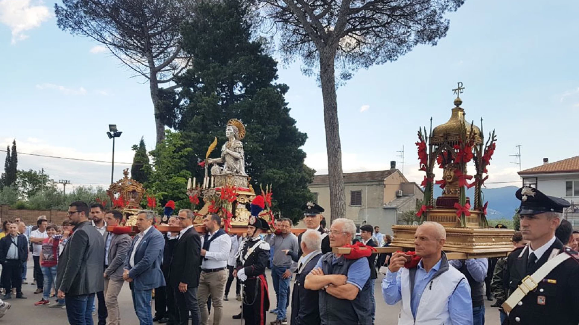 Venafro: aperto solennemente il mese dedicato ai Santi Martiri. Il video della nostra redazione.