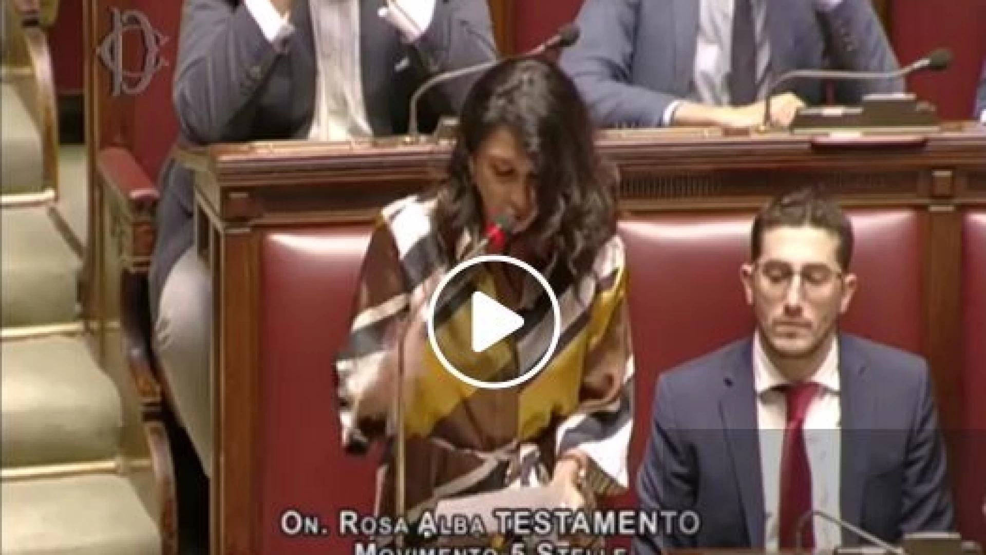 La nostra idea e proposta e le tue parole. Brava Rosa Alba. Nella serata di ieri l’onorevole del Movimento Cinque Stelle ha sollecitato risposta sull’interrogazione presentata sulla statale 158.