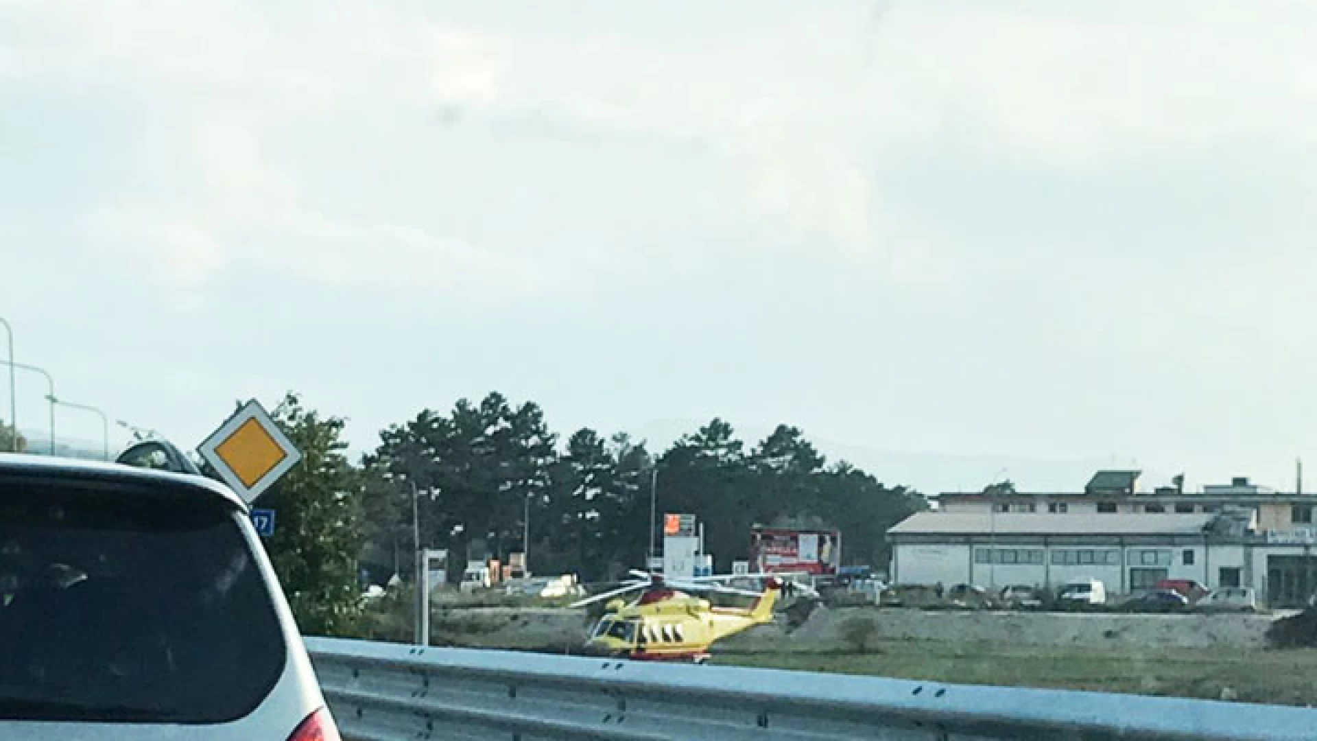 Monte Marrone:ferito soccorso dalla Croce Bianca Molise. Sul posto anche l'elisoccorso.