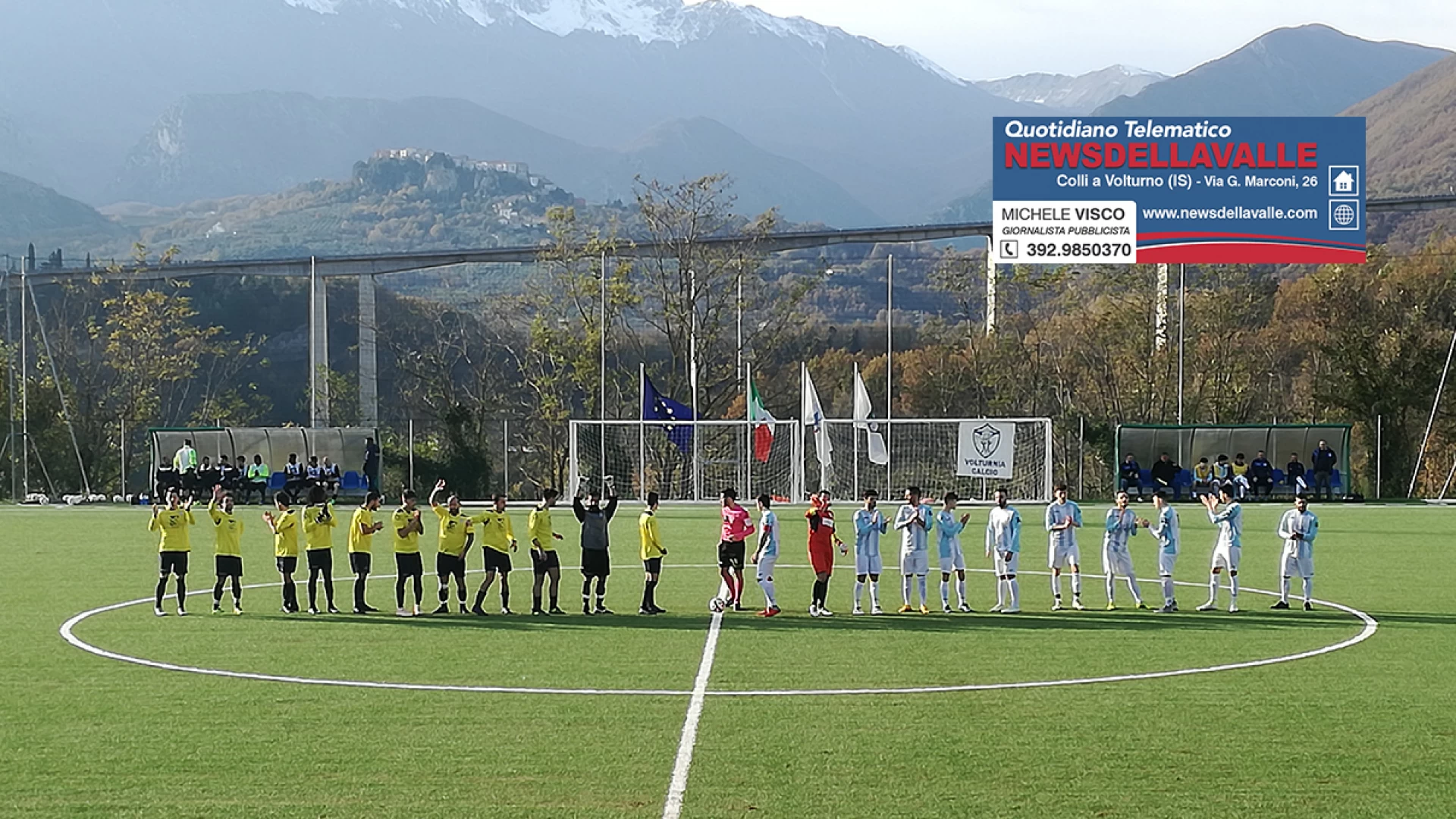 Calcio : prima categoria, la Volturnia calcio prima della sosta natalizia sfida in casa il Vairano.