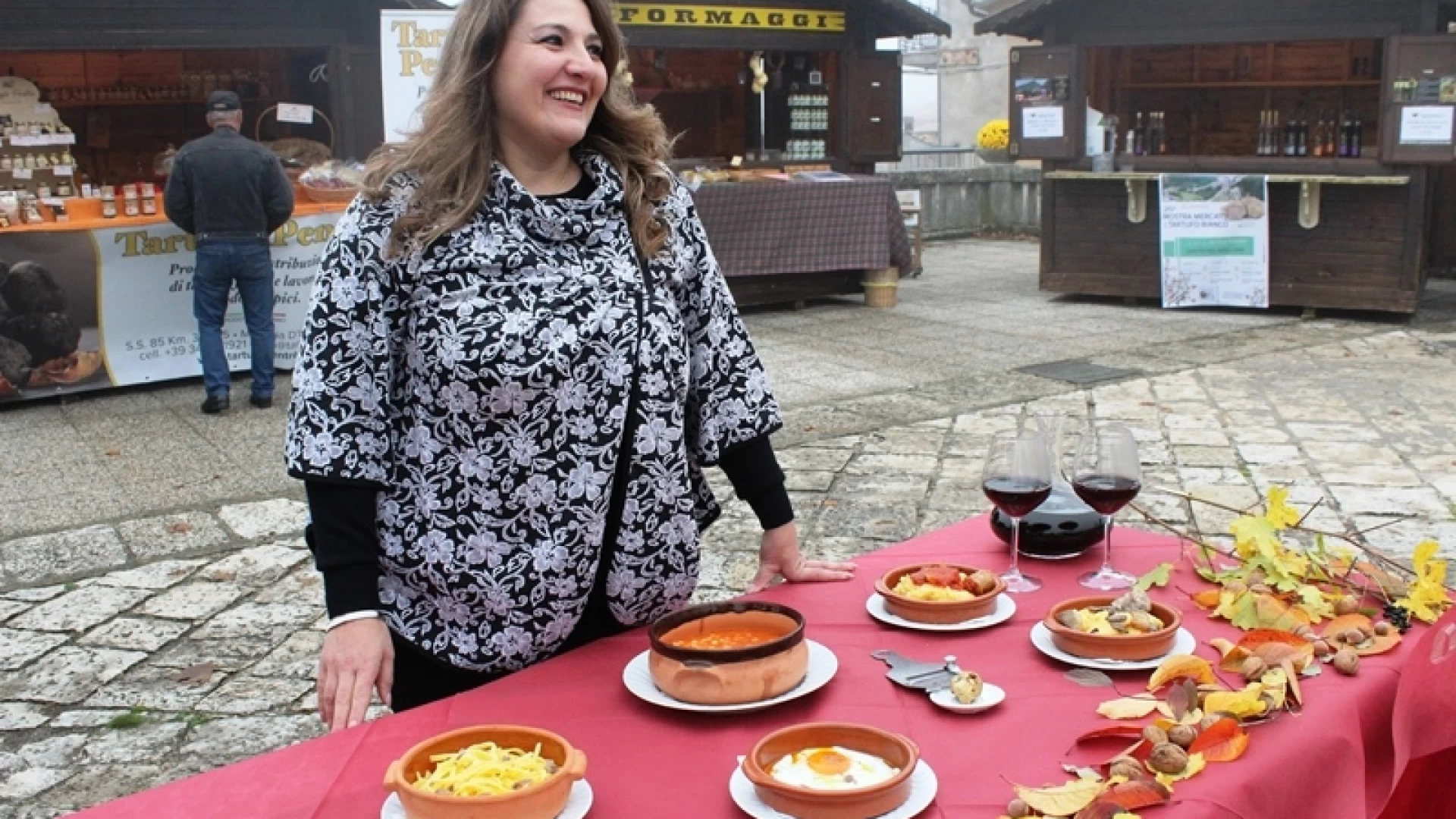 San Pietro Avellana ha preso il via la 25°esima Mostra Mercato del Tartufo Bianco.