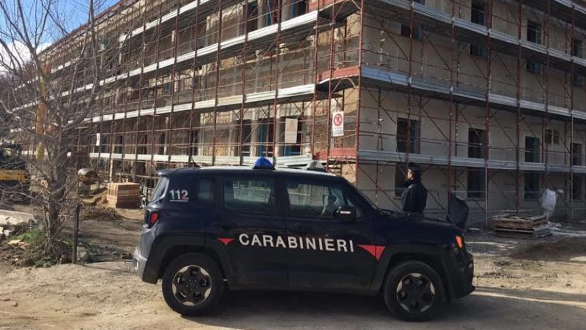 Isernia: i Carabinieri setacciano i cantieri edili per prevenire e reprimere il fenomeno del nero.