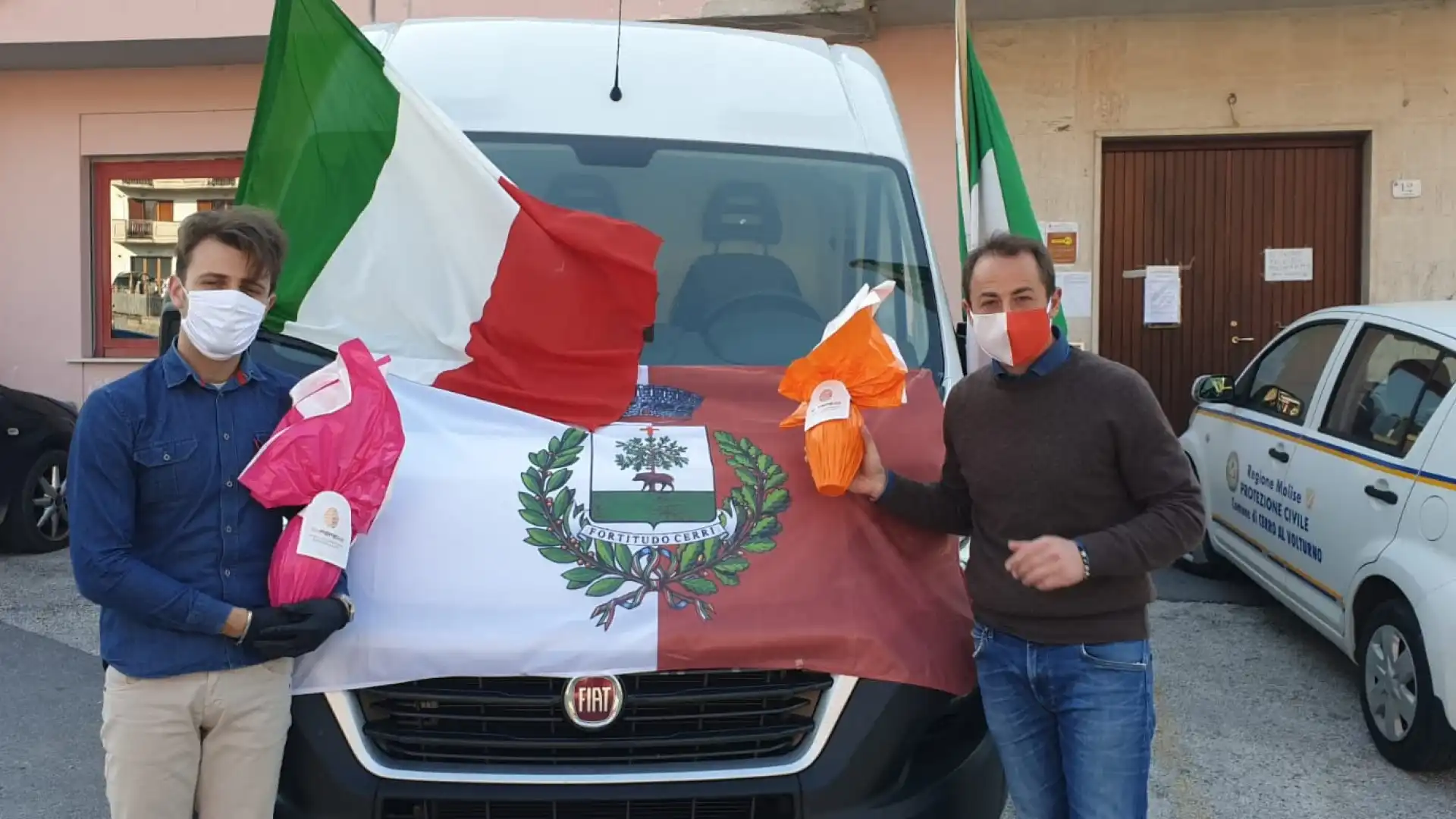 Cerro al Volturno: una Pasqua più dolce grazie alle uova donate ai bambini dall’Amministrazione Comunale.