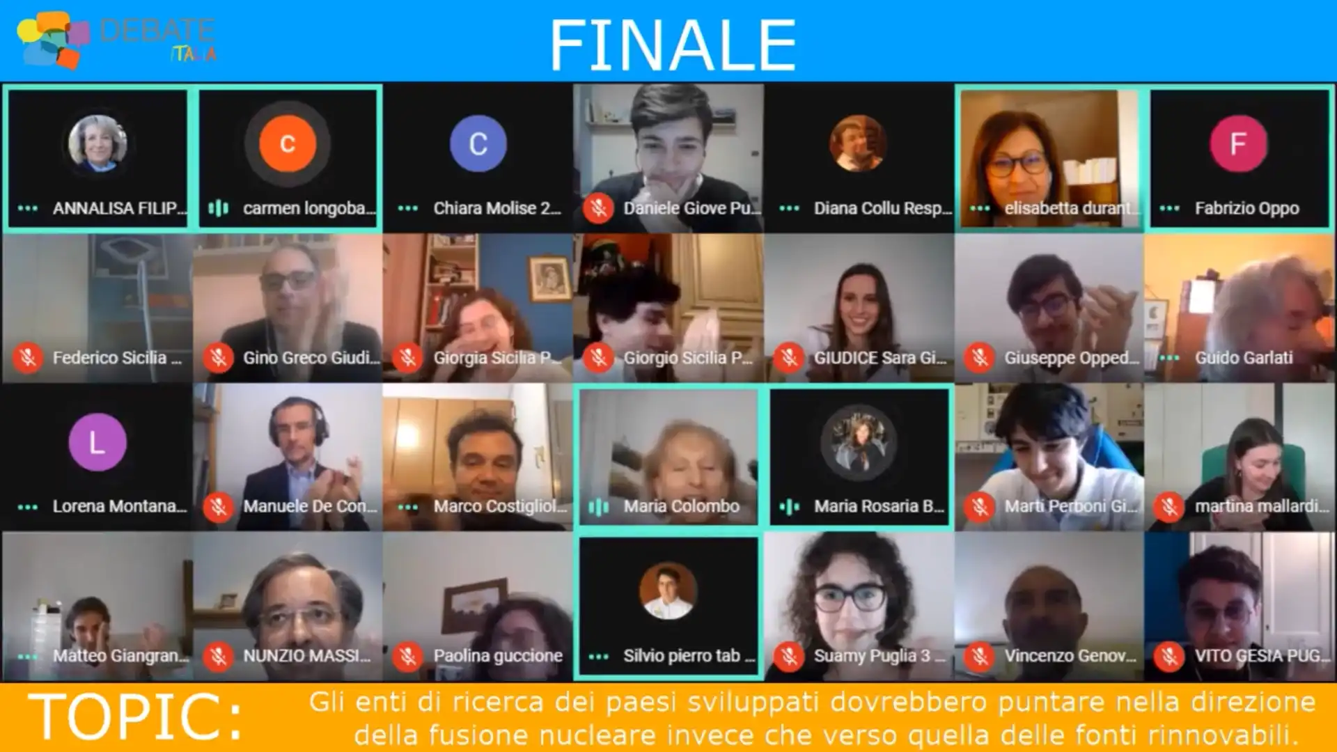 Olimpiadi nazionali di Debate, la Squadra dell’Alfano di Termoli è terza. Giuseppe Terone miglior debater d’Italia.