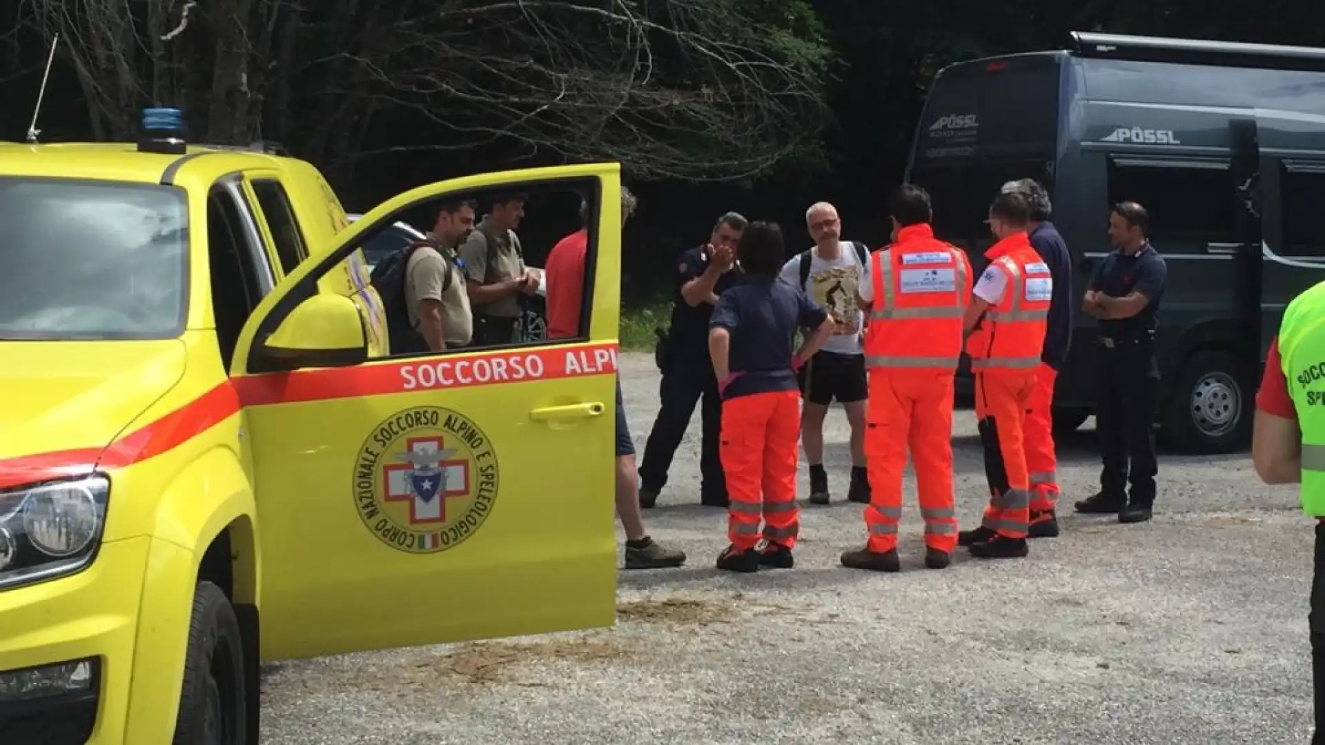 Incidente in Montagna, la nota del Soccorso Alpino intervenuto sul posto