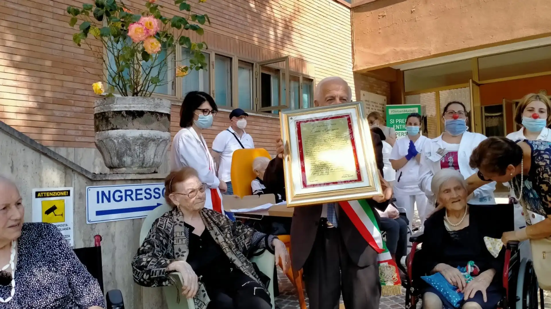 Cento anni per nonna Giuseppina Tinaburri di Bagnoli del Trigno.