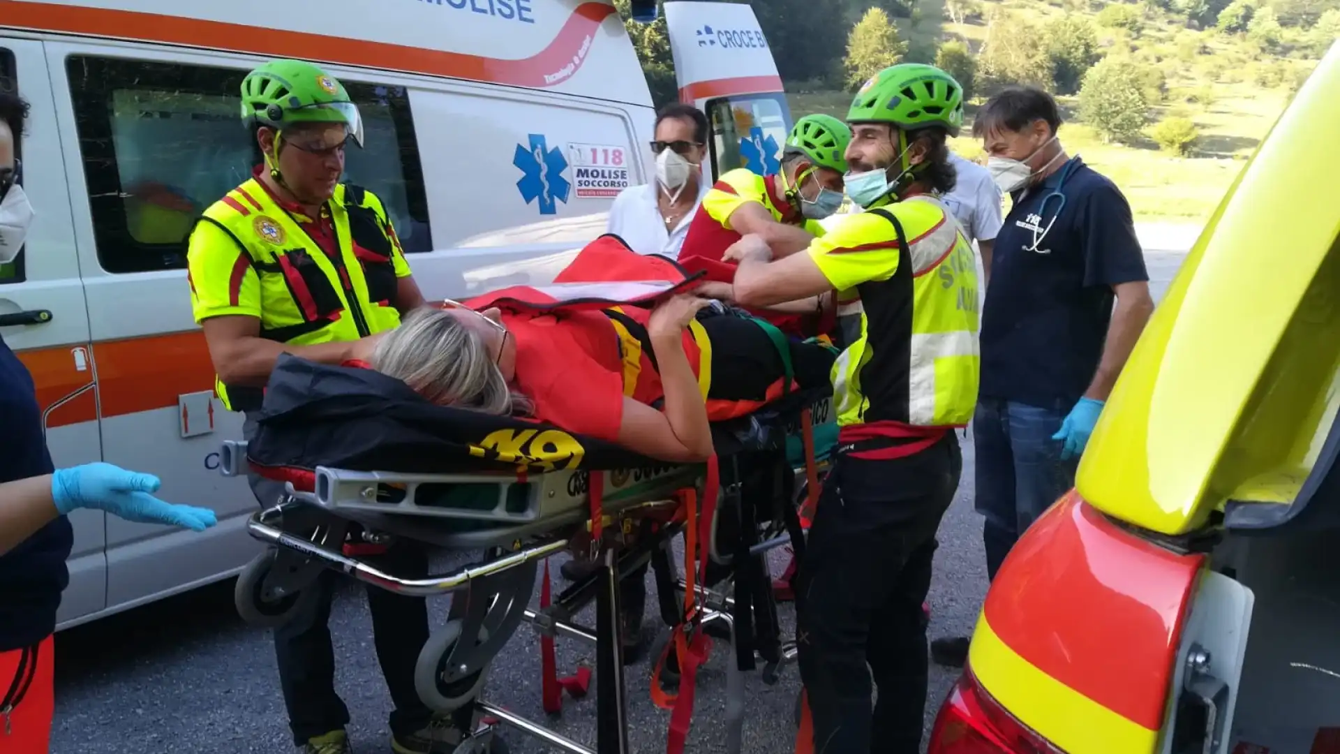 Il Soccorso Alpino soccorre escursionista di Roma a Passo dei Monaci.