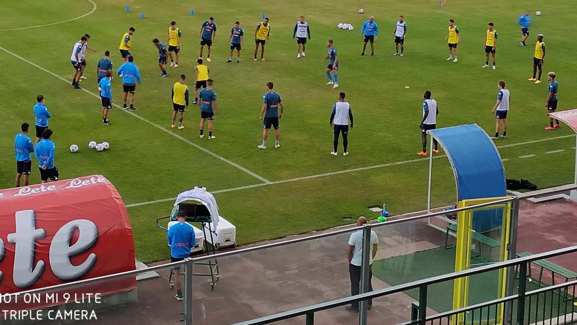 Report decimo allenamento SSC Napoli a Castel Di Sangro. Intensità e triangolazioni per Gattuso