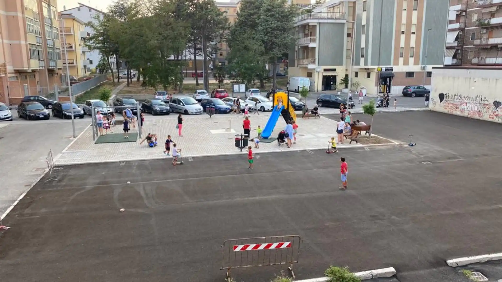 Termoli: aperta al pubblico la nuova piazzetta di via Inghilterra.