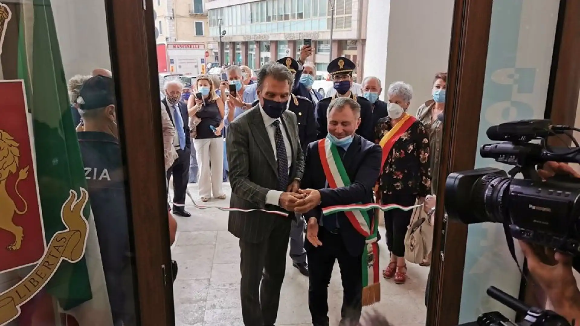 Castel Di Sangro: inaugurato il posto di Polizia della città sangrina.