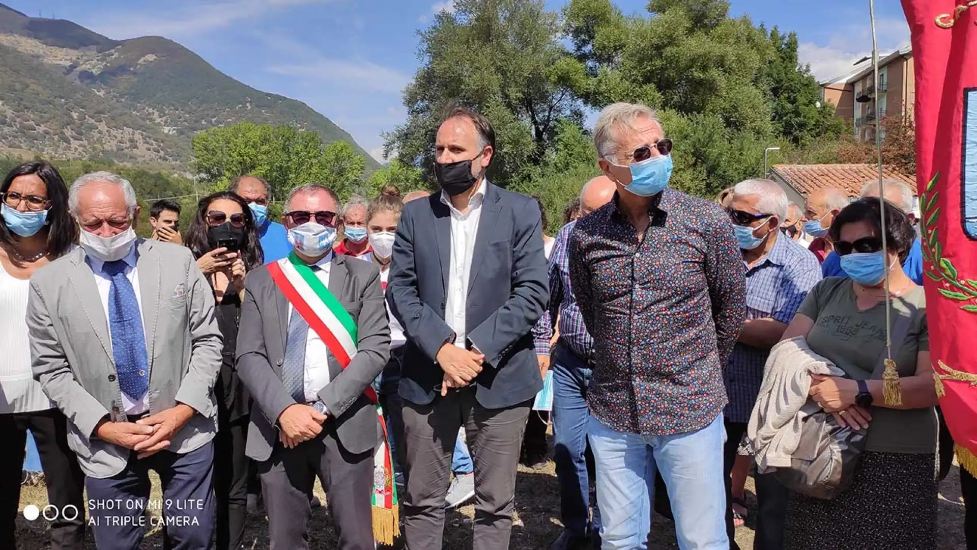 Castel Di Sangro: una piscina comunale con finalità sociali. Questa mattina la posa della prima pietra dell’impianto sportivo. Guarda il servizio.