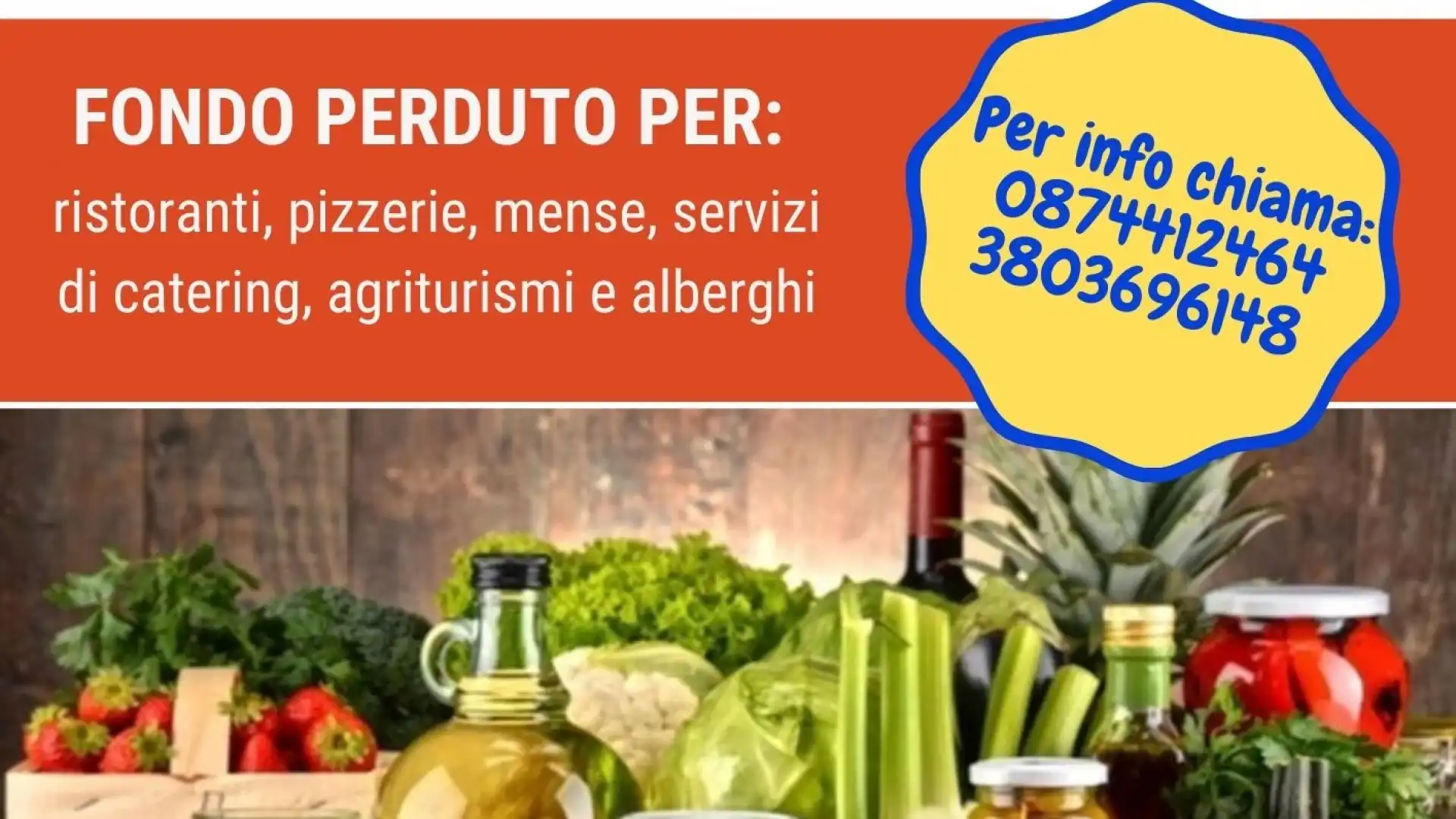 Fondo ristorazione, le domande si potranno effettuare presso il Centro servizi di Confcooperative Molise