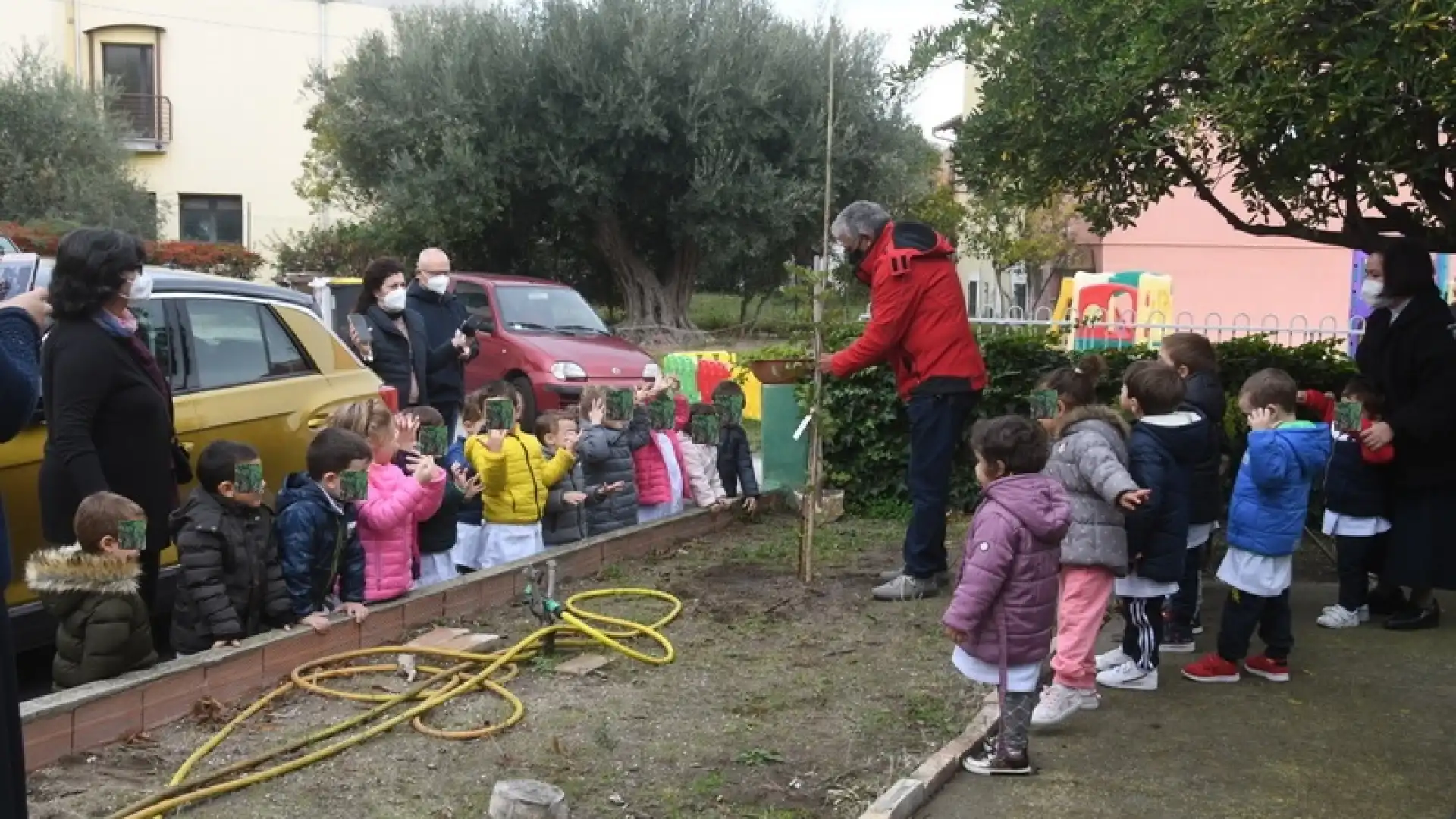 A Campomarino i bimbi celebrano la Giornata nazionale degli alberi