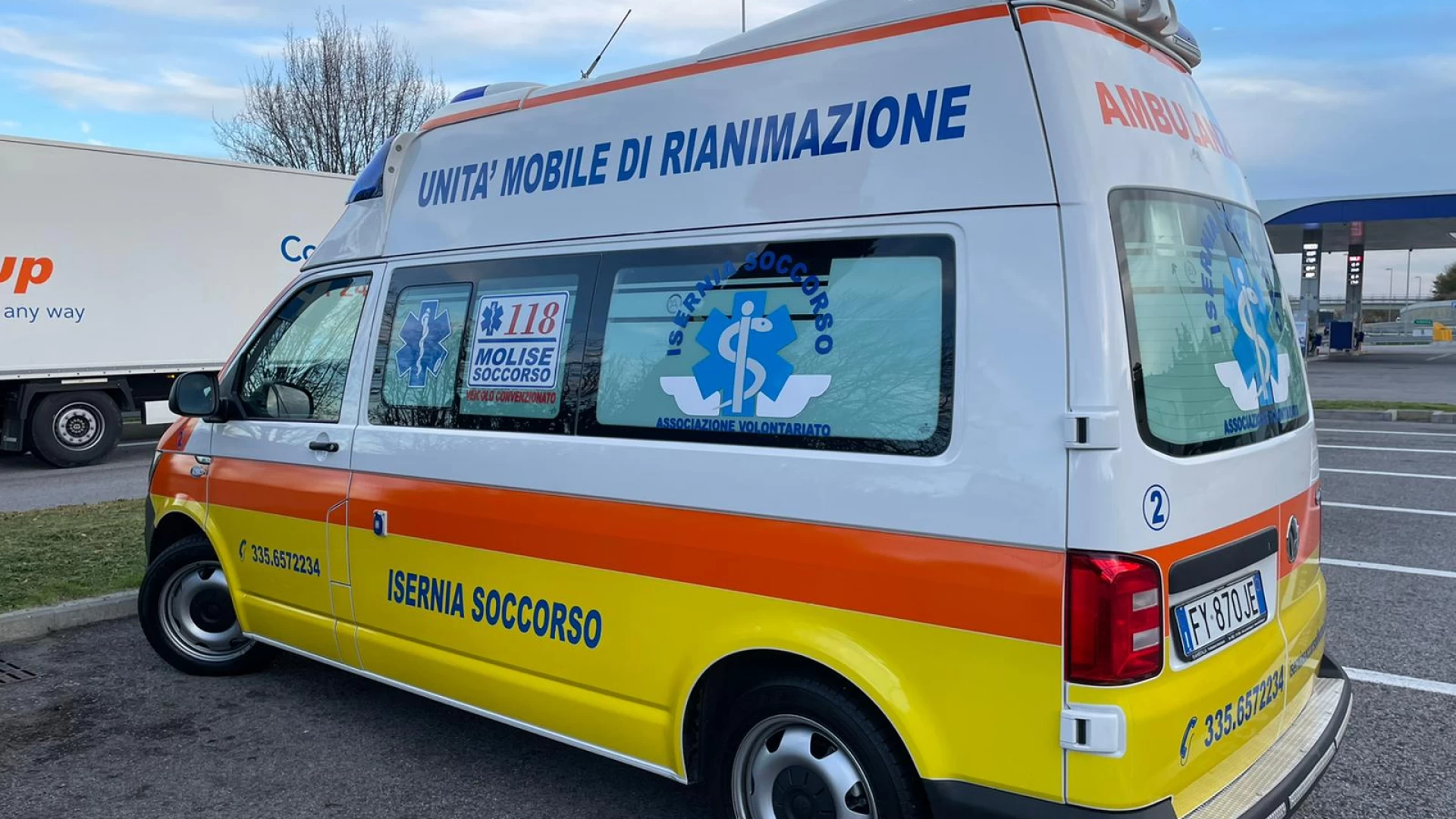 Isernia: L’Associazione Isernia Soccorso si dota di una nuova ambulanza per il soccorso in luoghi impervi.