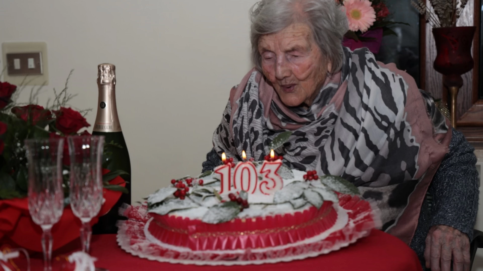 Nonna Silvia: la cittadina più longeva di San Potito Sannitico compie 103 anni