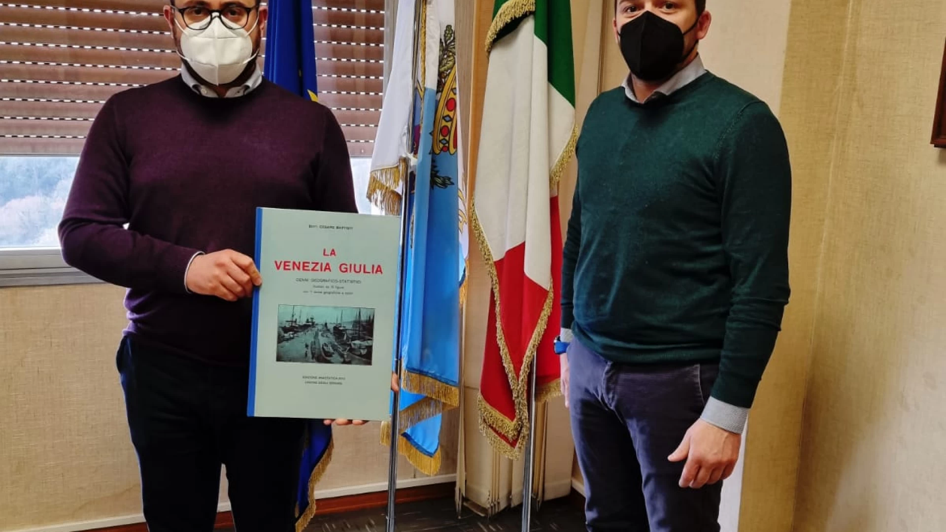 Il Presidente Ricci incontra il coordinatore regionale dell’Unione degli Istriani