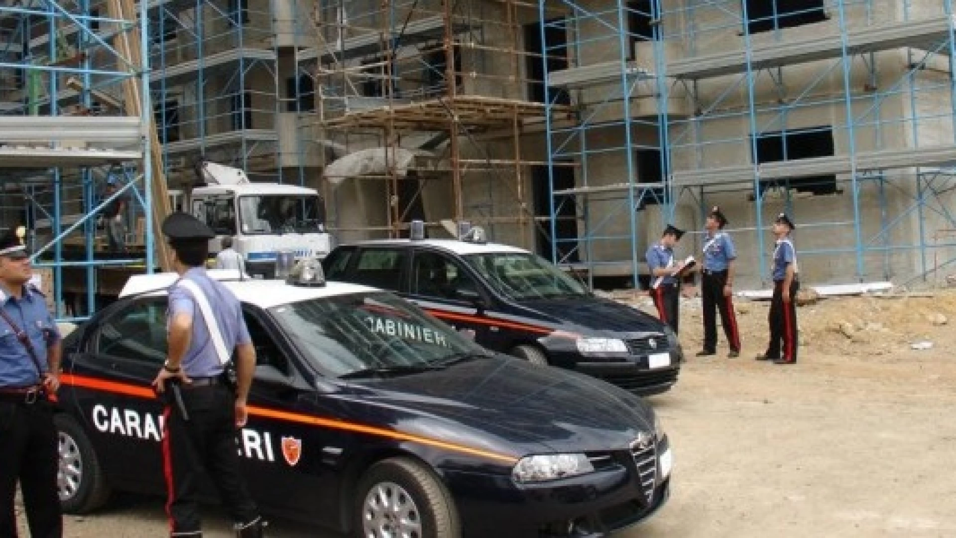 Isernia: Controllo dell’Arma per il rispetto della legalità sui luoghi di lavoro.