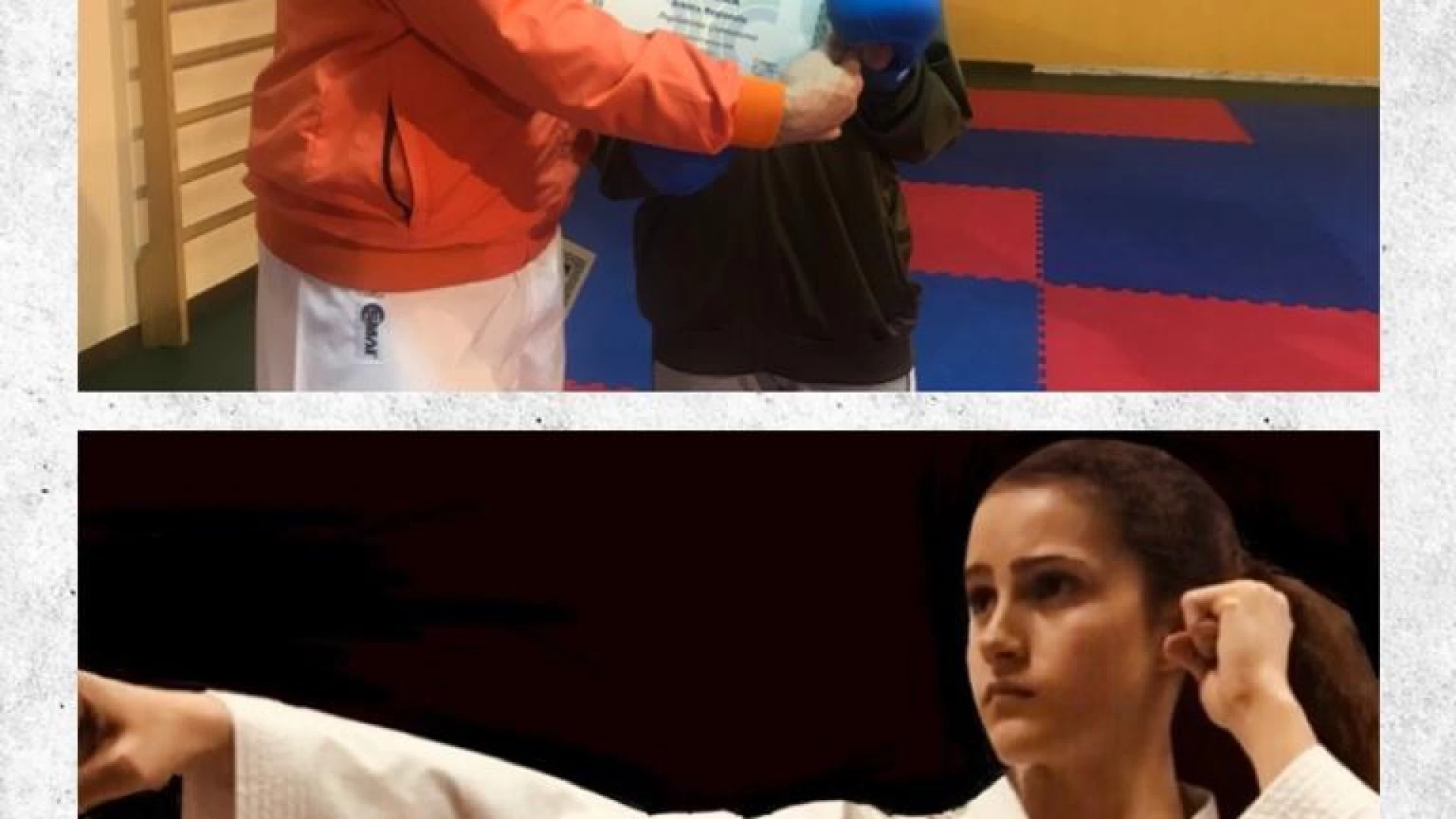 La Budokan Karate di Campobasso ai campionati tricolori Under 21 con Michela Sandonnini e Angelantonio Giannantonio.
