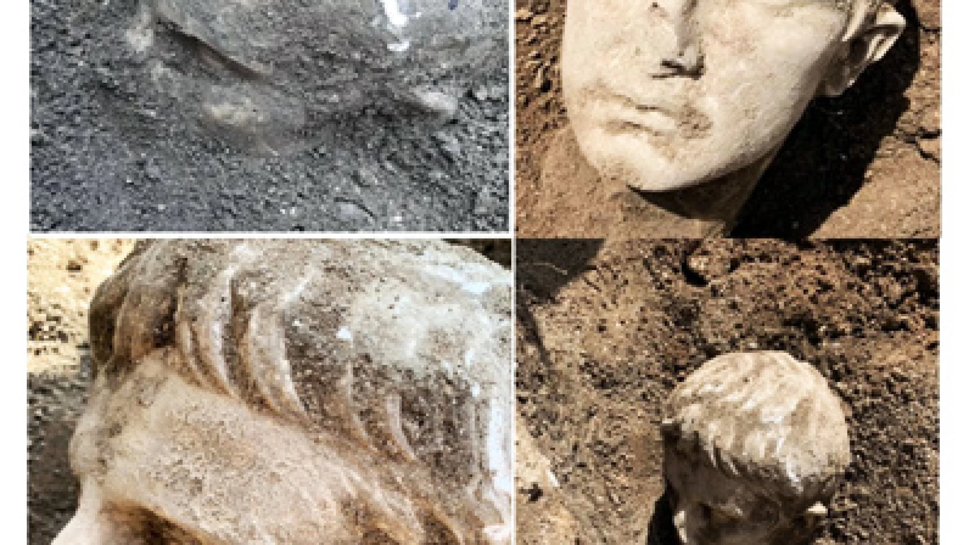 Ritrovamento archeologico in via Occidentale. Il comune di Isernia rassicura. “La testa di Augusto rimarrà in città”.