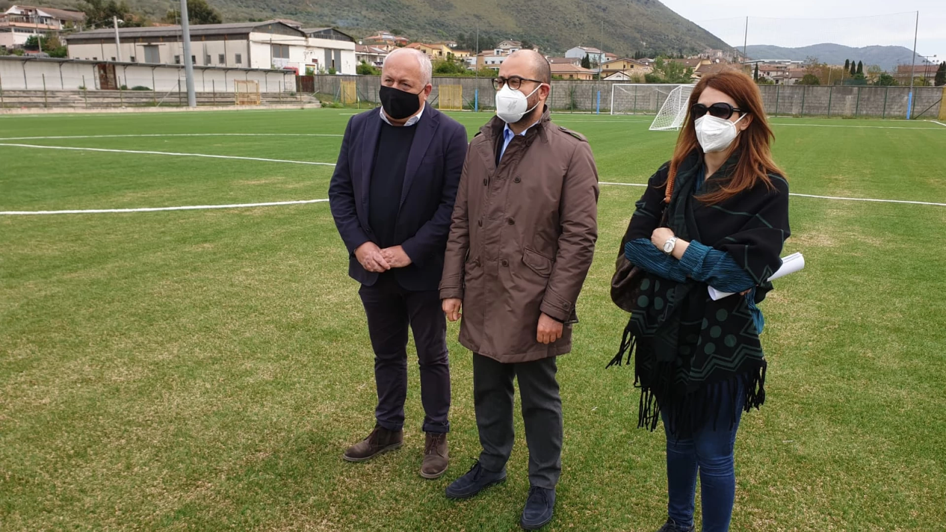 Venafro: nuovo manto al Marchese Del Prete. Impianto all'avanguardia. Guarda il servizio