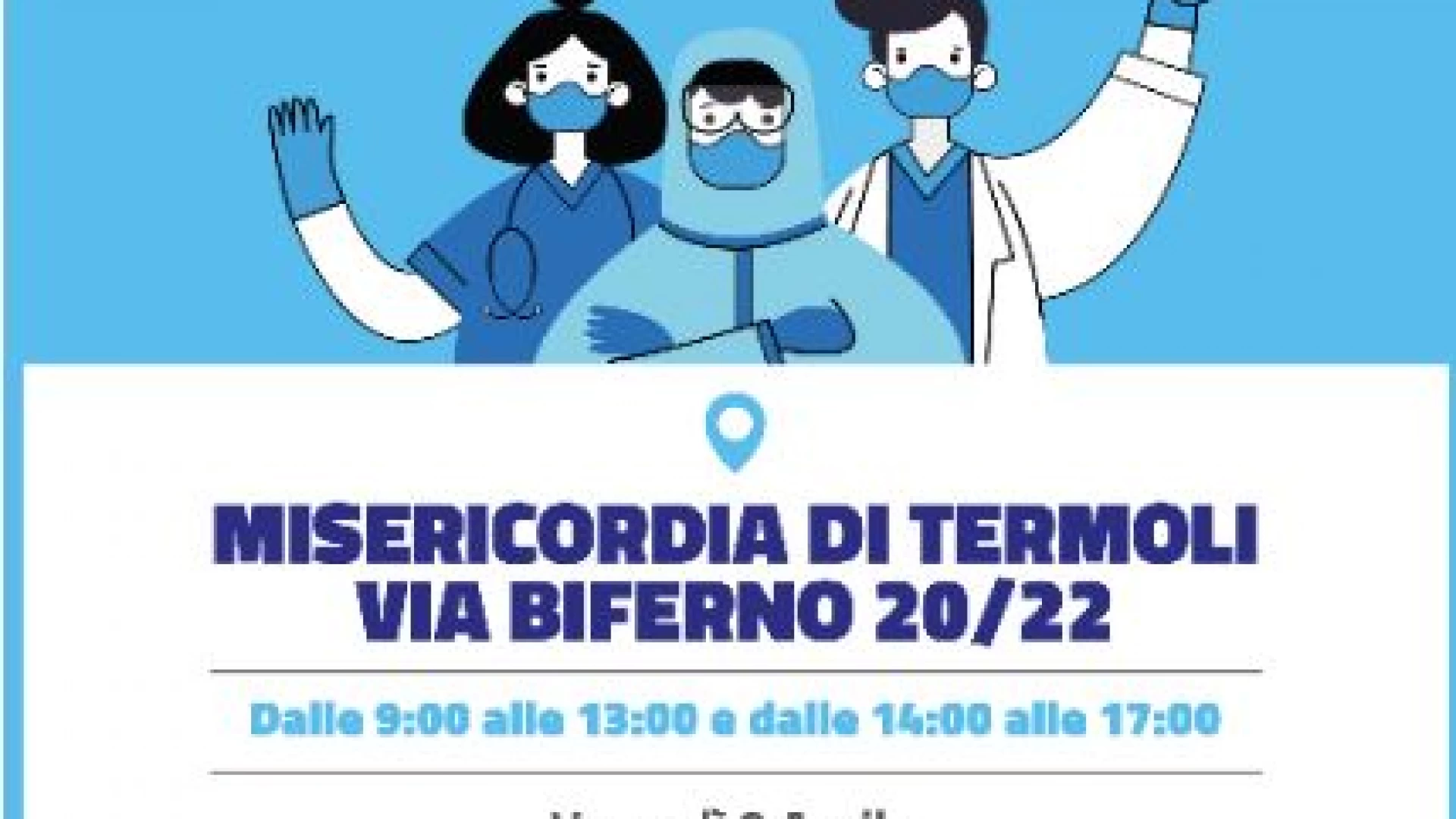 Termoli: screening sulla popolazione, al via la seconda fase dell’indagine epidemiologica.