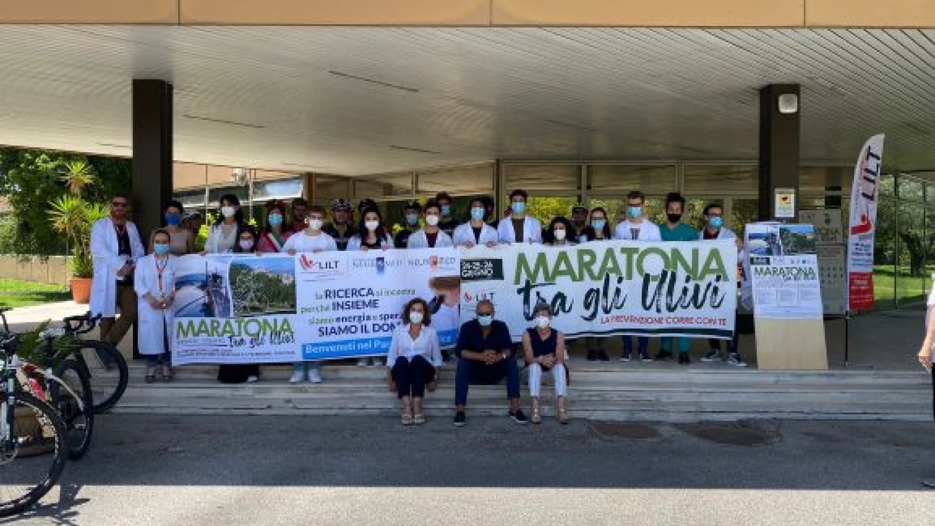 Maratona tra gli Ulivi, la soddisfazione per la riuscita dell’evento da parte della Lilt di Campobasso.