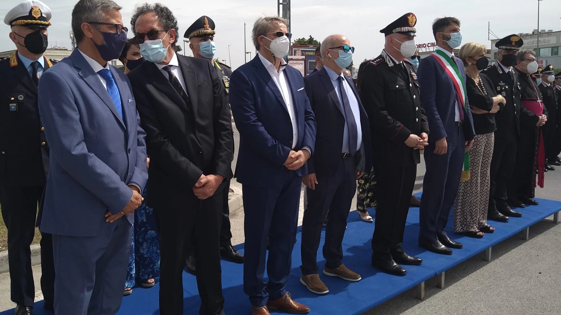 Inaugurazione monumento dedicato ai caduti dell’Arma dei Carabinieri a Campobasso. Roberti: “Segno di vicinanza ai familiari da parte delle istituzioni”.