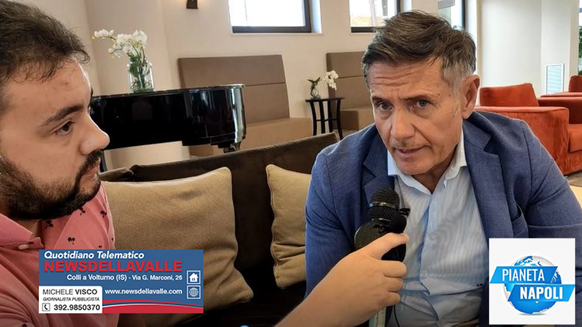 Vincenzo Moccia-direttore Aqua Montis: "Il Napoli da noi riceverà tutte le attenzioni del caso. Dovrebbero arrivare in struttura tra il 4 e il 5 agosto". Guarda l'intervista