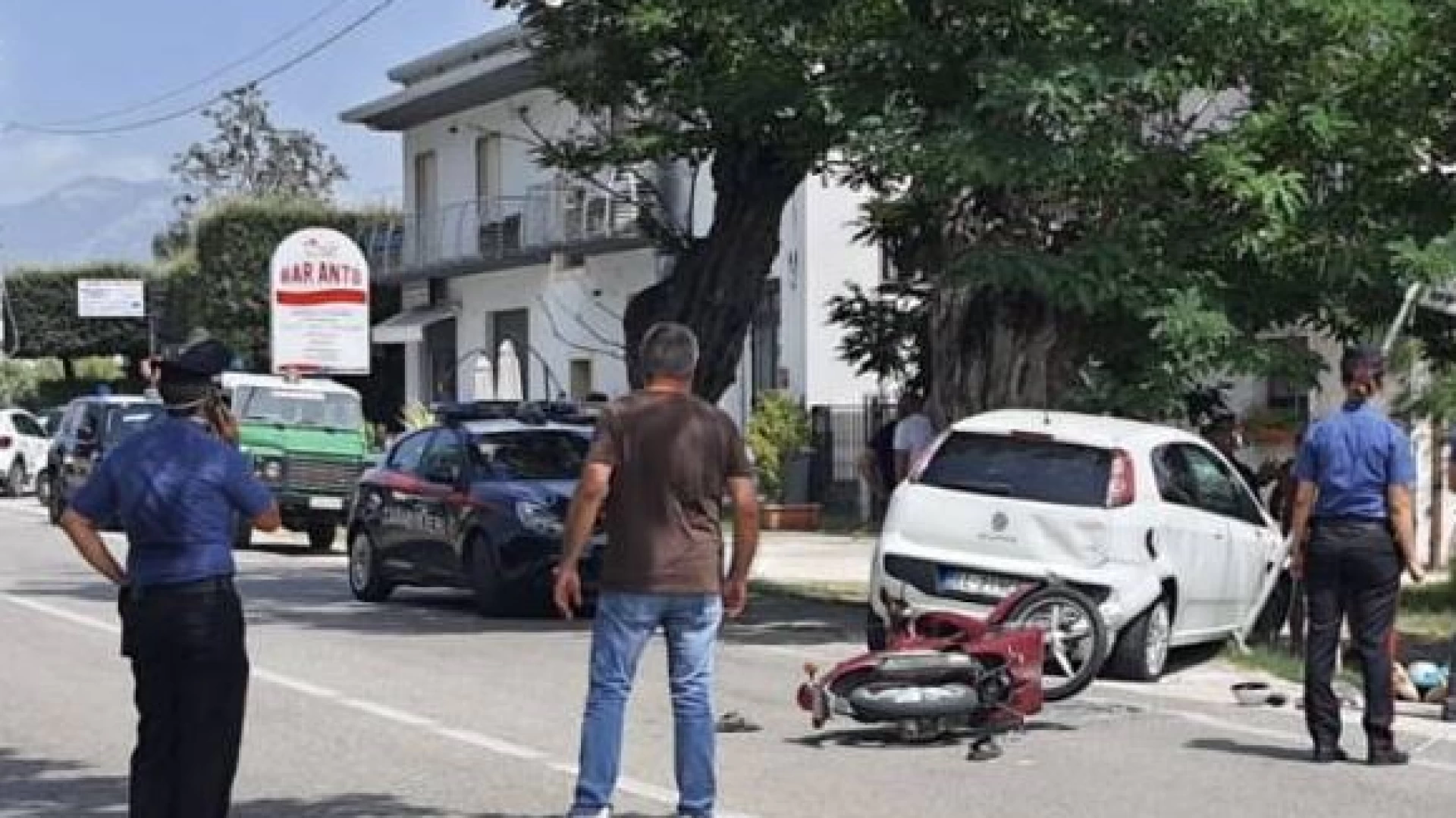Venafro: tragico incidente. Perde la vita un uomo di 71 anni a bordo di uno scooter.