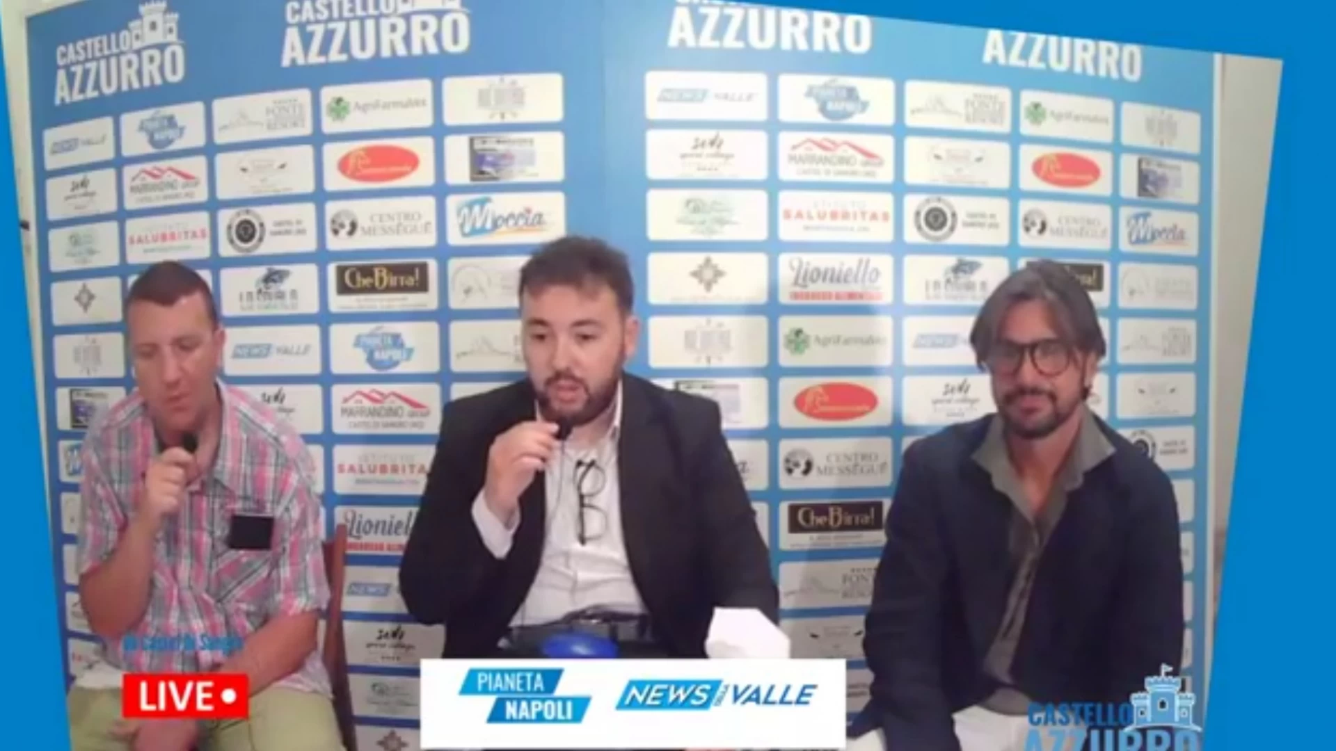 Castello Azzurro, rivedi integralmente la puntata numero 5 con ospite Manuel Parlato di Sportitalia e Canale 21