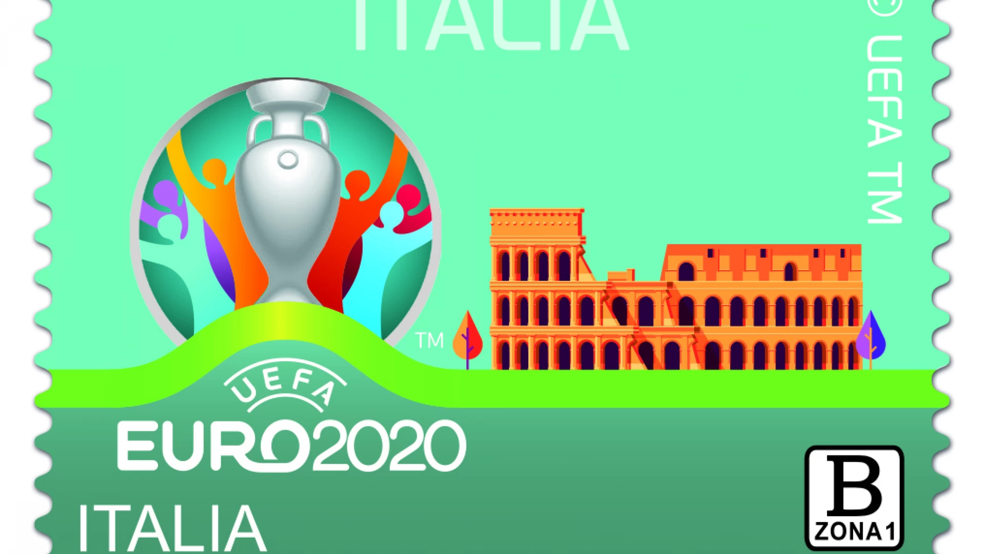 Poste Italiane emette francobollo speciale per gli Europei di calcio