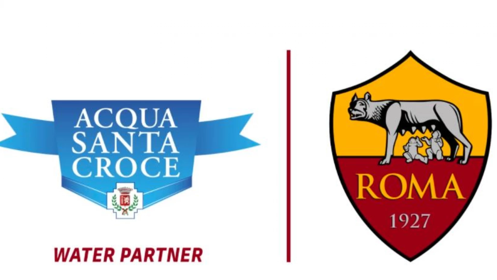 Acqua Santa Croce diventa Official Water Partner dell'AS Roma