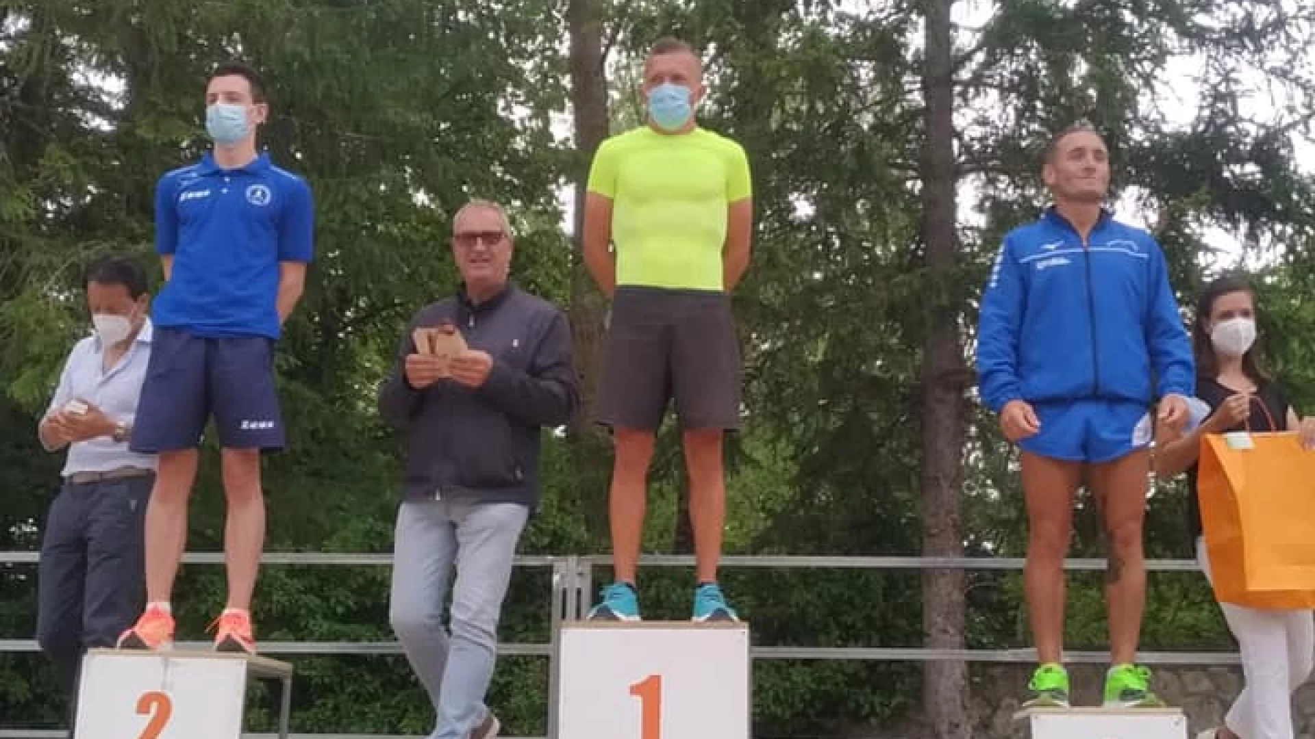 Atletica Venafro-Faga Gioielli sugli scudi alla corsa dei Tre Comuni a Rivisondoli sui 15 Km.