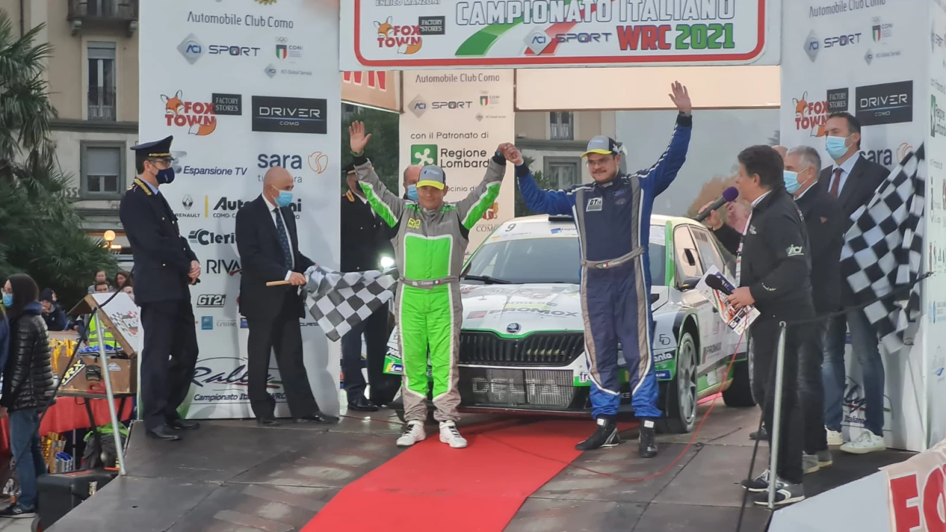 Giuseppe Testa conquista il terzo posto assoluto al Rally di Como. La gara conclude il CI WRC.
