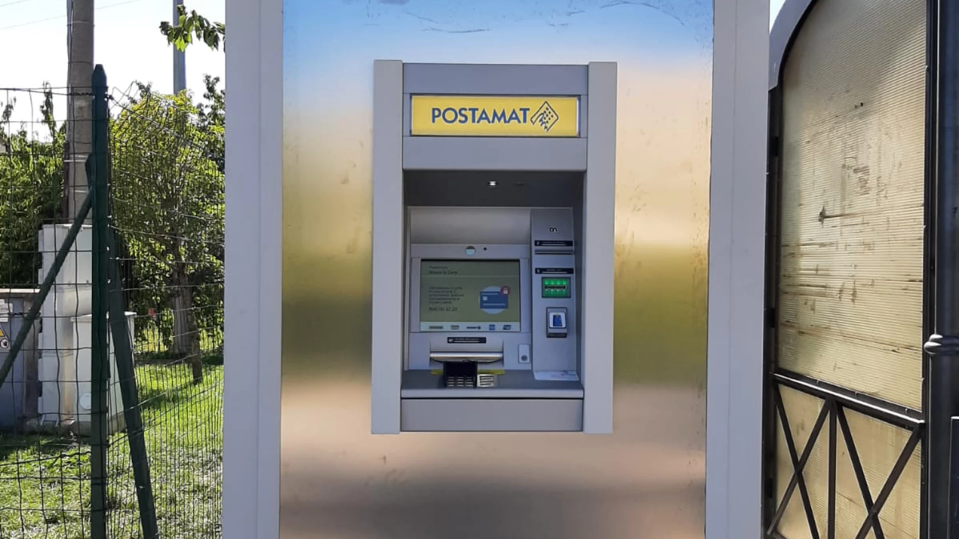 Villa Scontrone-Poste Italiane: attivato il nuovo Atm Postamat