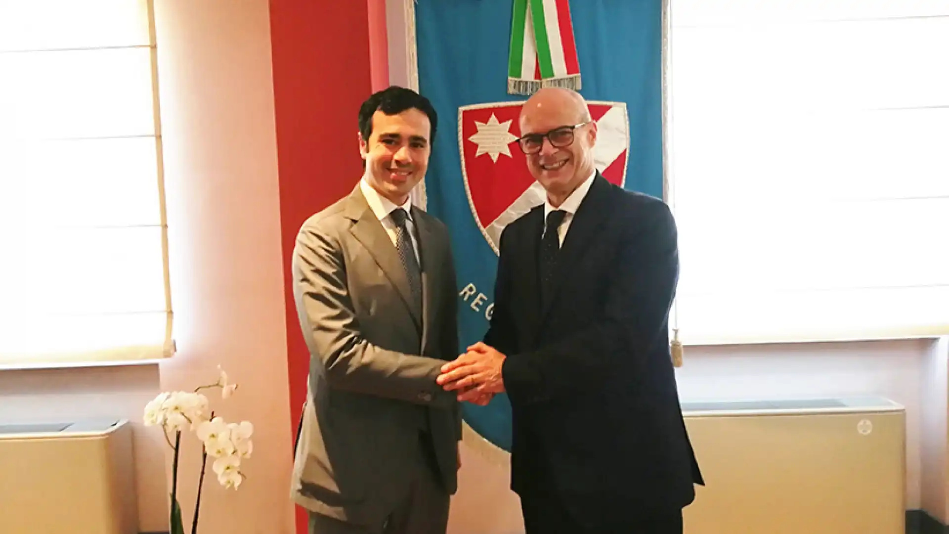 Congresso mondiale ebraico, visita istituzionale del portavoce Fabio Perugia in Molise.