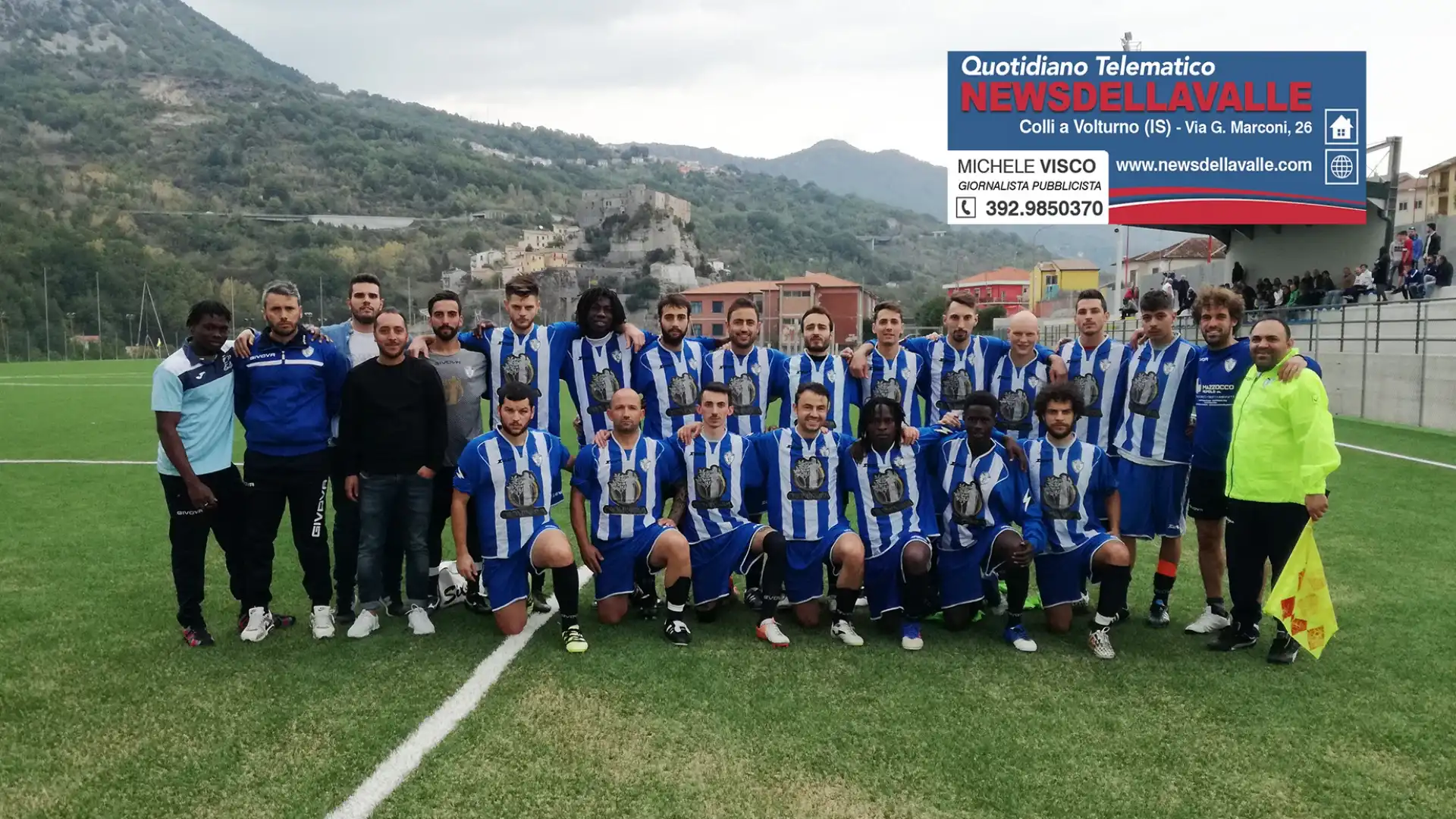 Prima Categoria: domani tutti a Roccaravindola. La Volturnia a soli due punti dalla vittoria del Campionato.