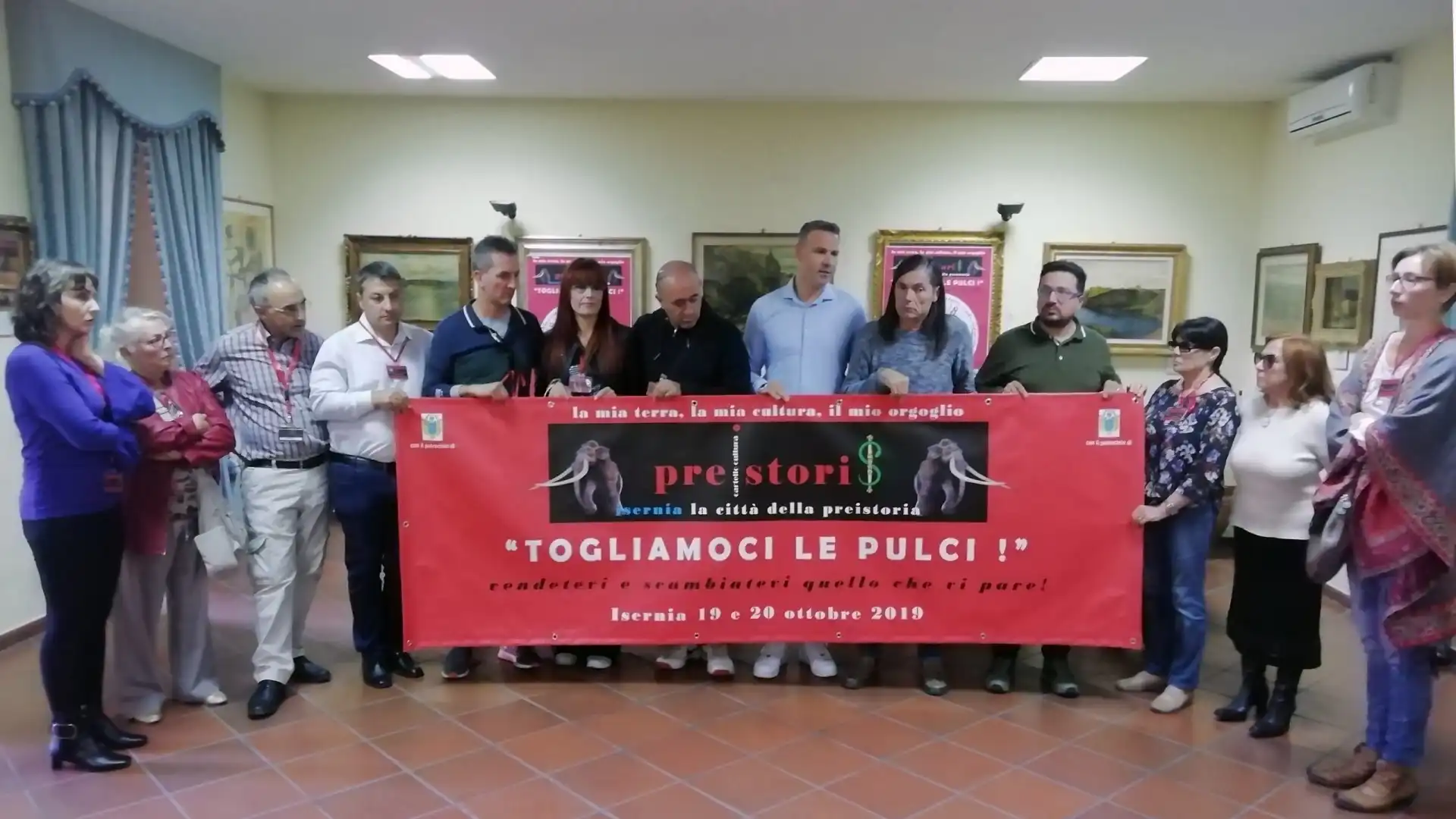 Isernia: “Togliamoci le Pulci”, da questa mattina il mercatino organizzato dal Cartello Cultura Preistoris.