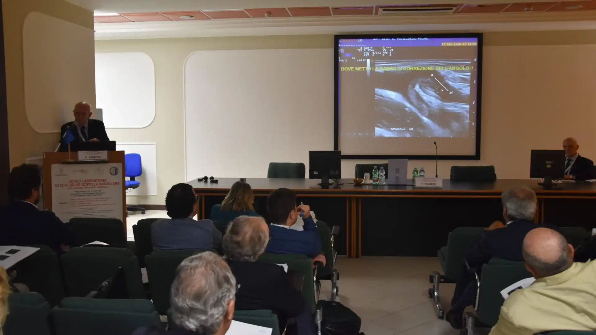 Pozzilli: Al Neuromed un corso per perfezionare le tecniche dell'esame eco-color Doppler