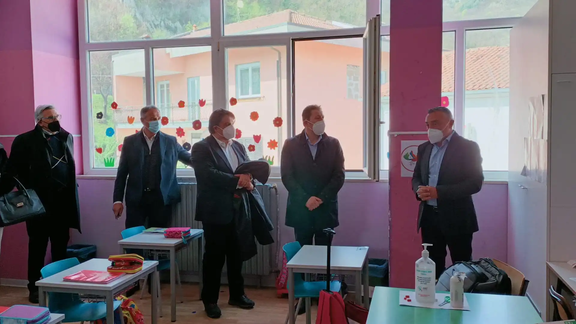 Sesto Campano: inaugurato ieri mattina l’impianto di ventilazione meccanica nella scuola del paese.