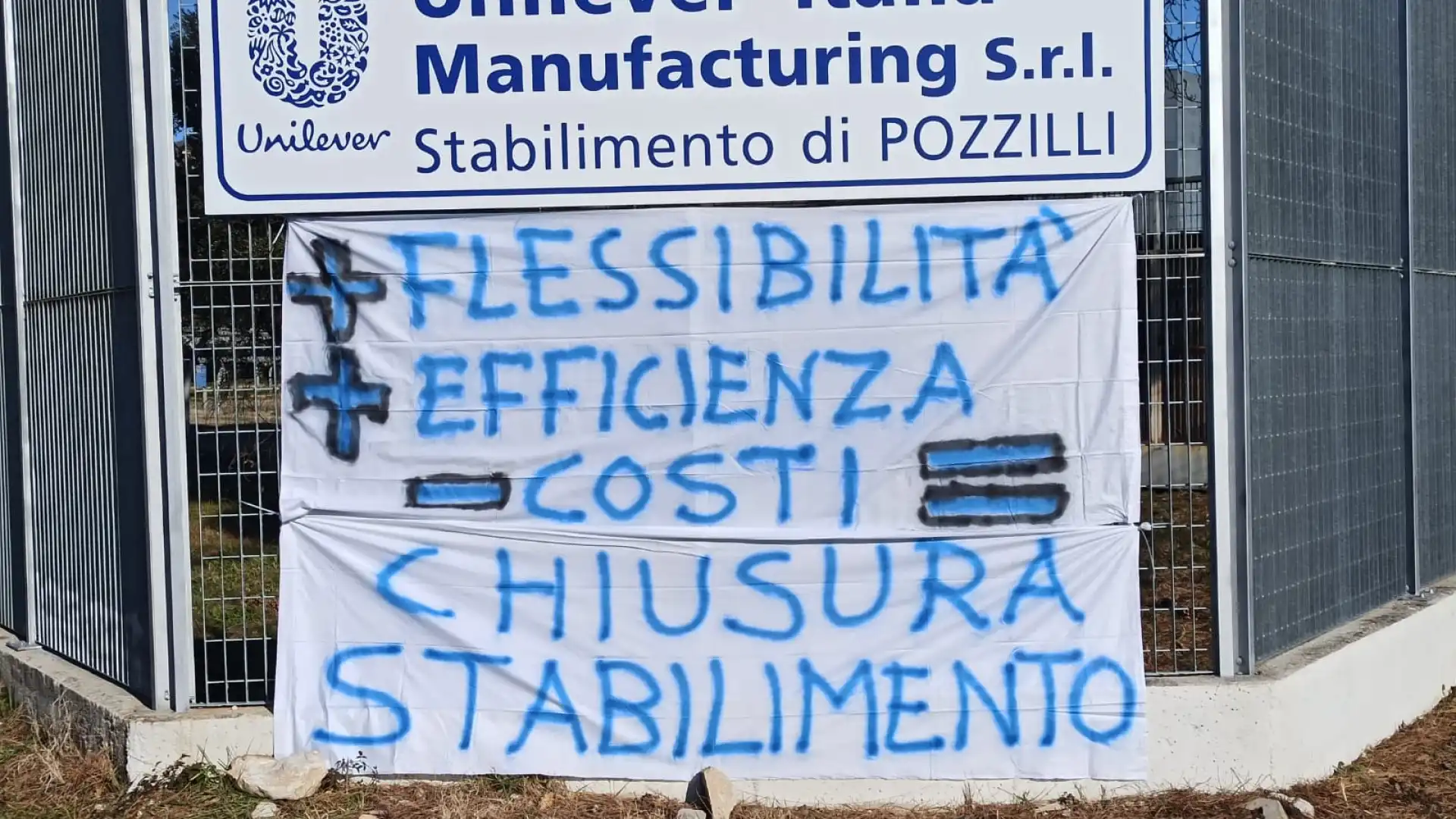 Pozzilli: finisce l'era dell'Unilever e parte il piano di riconversione industriale. Firmato l'accordo sindacale