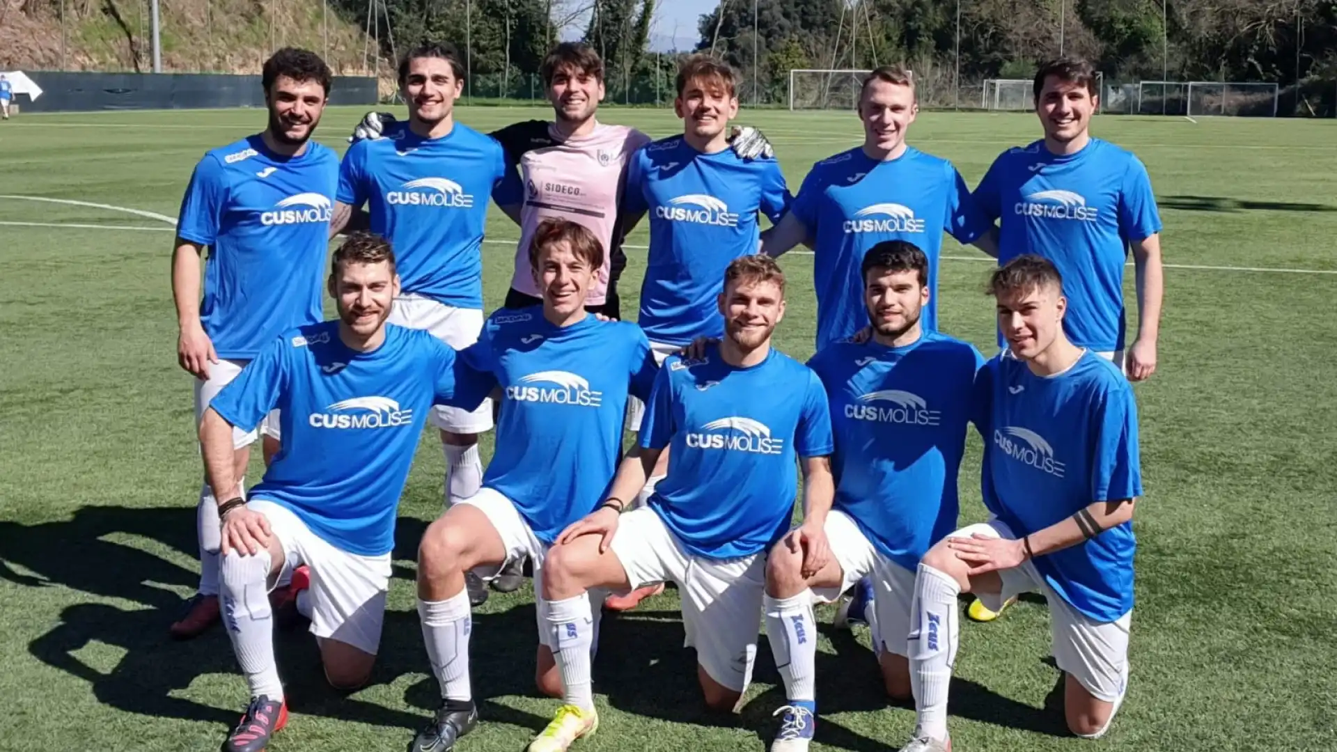 Cnu, il Cus Molise con il calcio a 11 a caccia del pass per la finale.